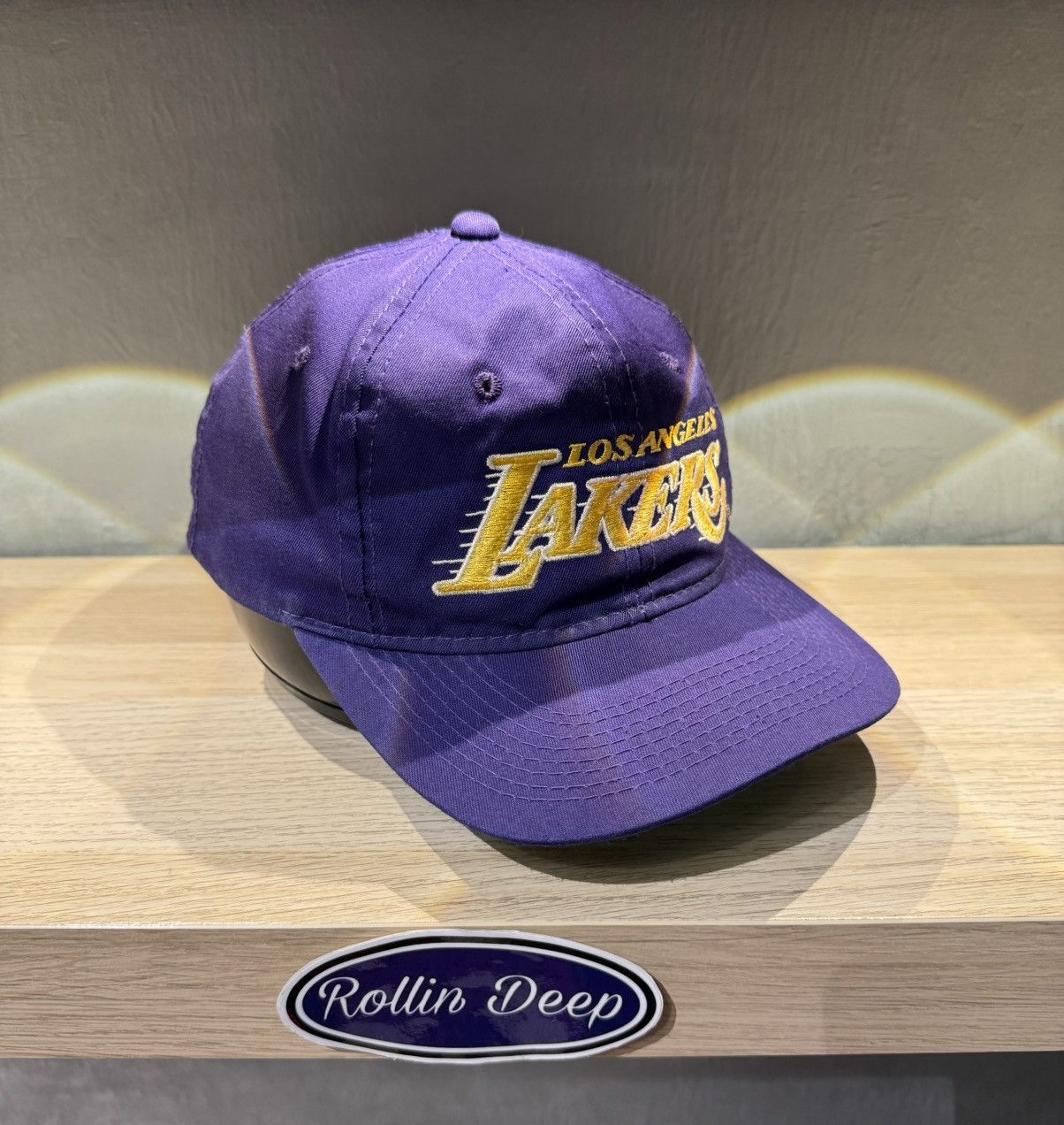 NBA × Vintage Vintage NBA Lakers Double Line Size ONE SIZE - 2 Thumbnail