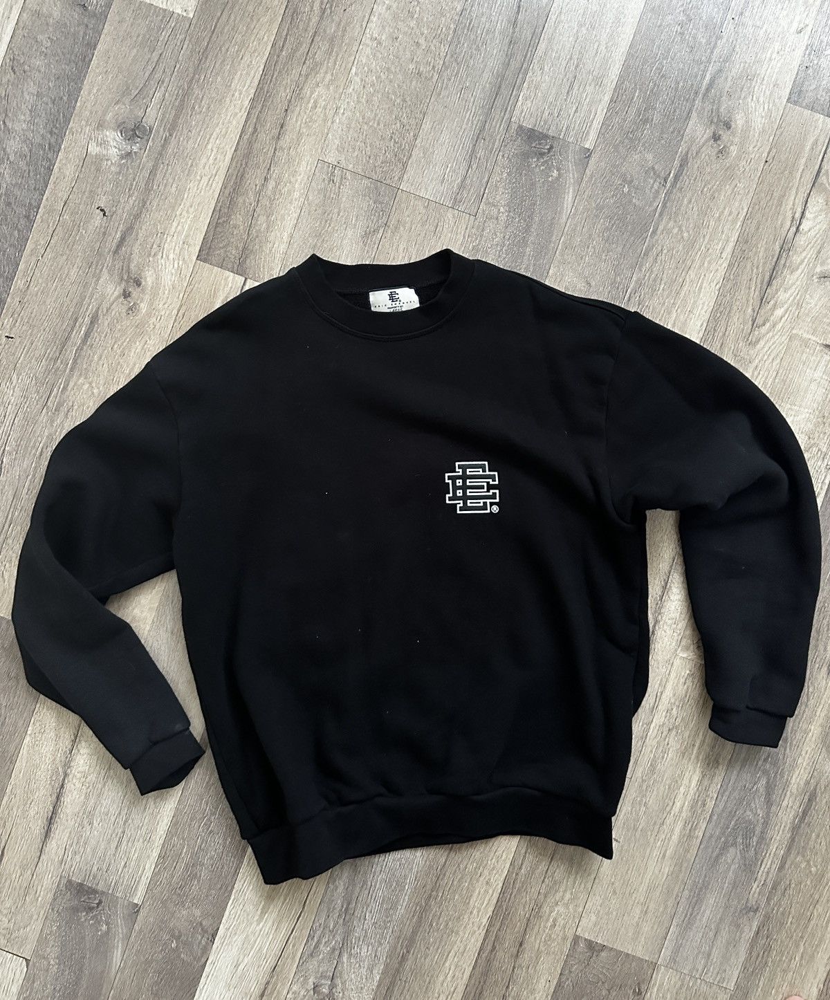 Eric Emanuel EE crewneck sweater black | Grailed