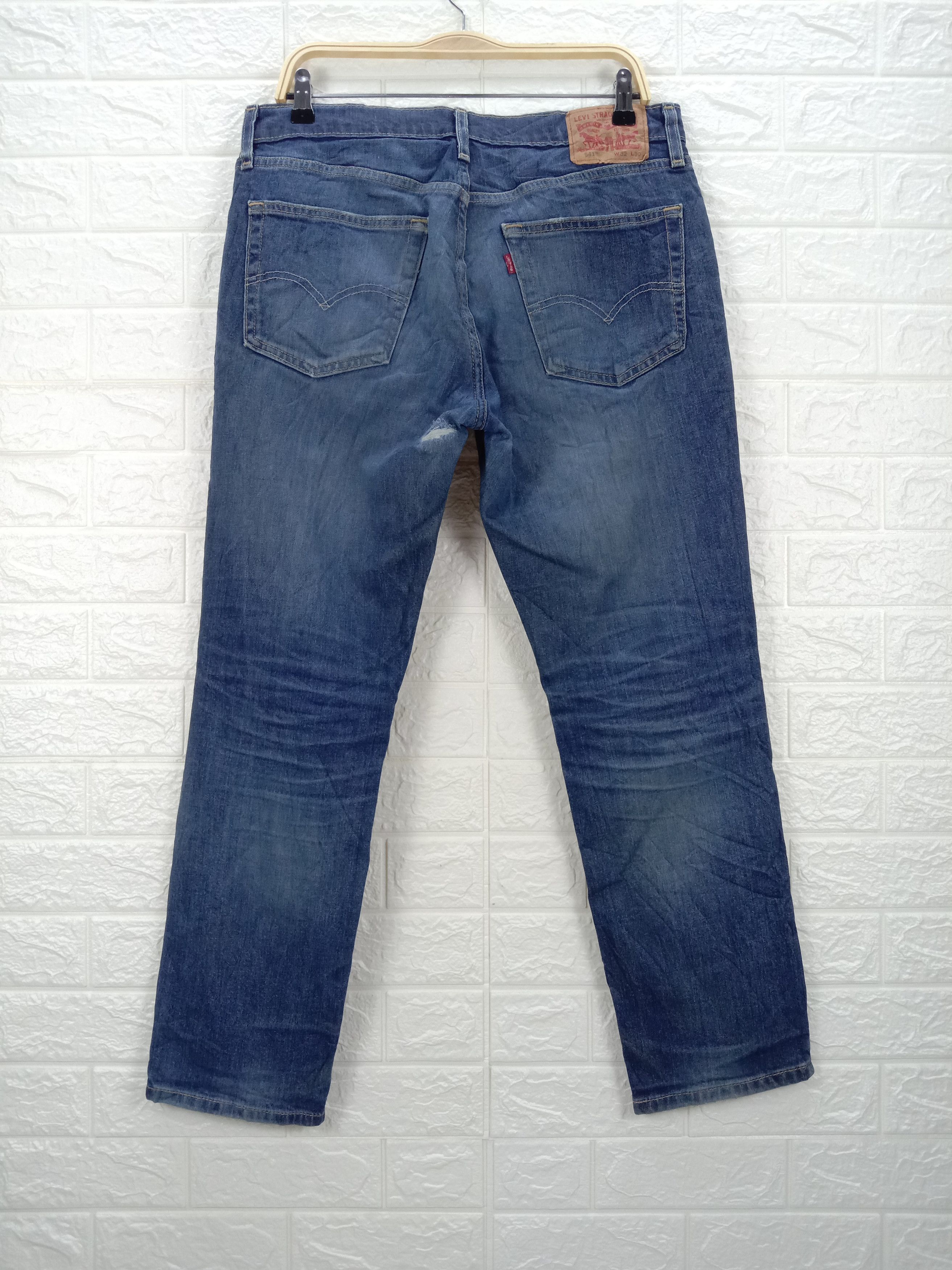 Levi's Vintage Levi's 541 Jeans Earth Tone Distressed Denim Size US 32 / EU 48 - 5 Thumbnail
