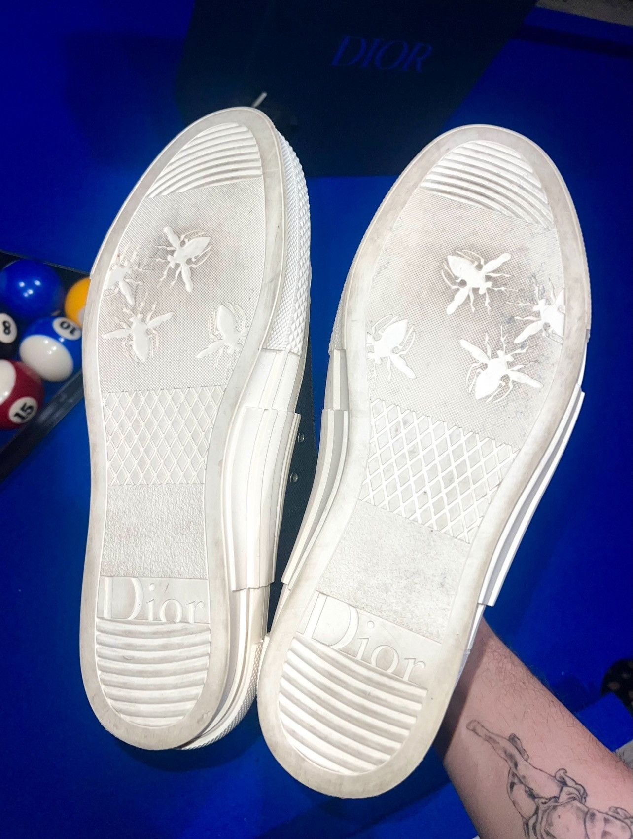 Dior Cactus Jack B23 High Top Logo Sneakers Size US 11 / EU 44 - 6 Thumbnail