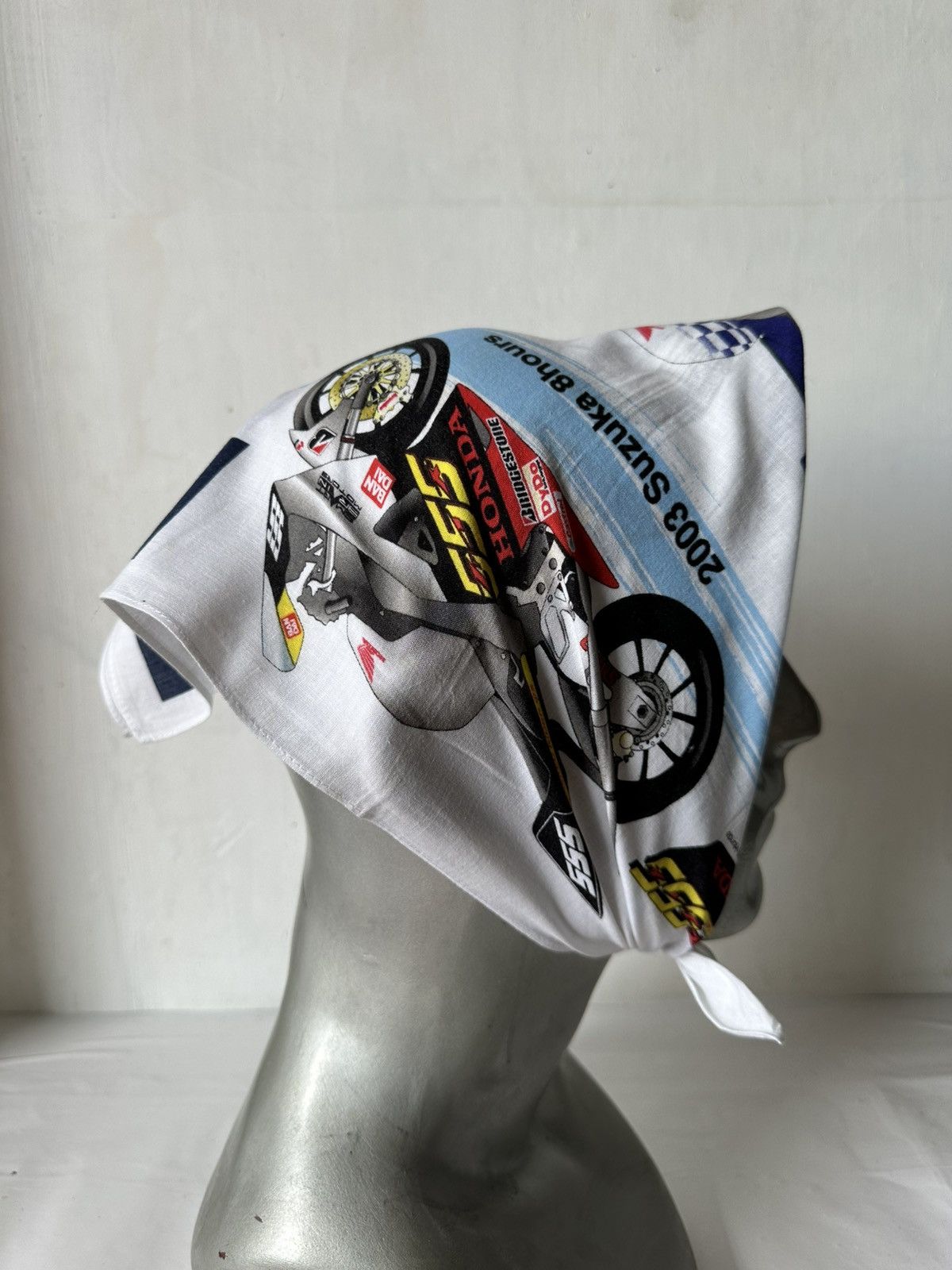 Honda × Vintage Vintage Honda Handkerchief/ Neckerchief/ Bandana Size ONE SIZE - 15 Thumbnail