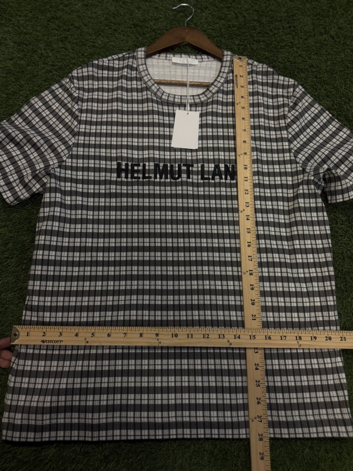 Helmut Lang Helmut Lang Tee Short Sleeve Tee Grey Size M Size US M / EU 48-50 / 2 - 11 Thumbnail