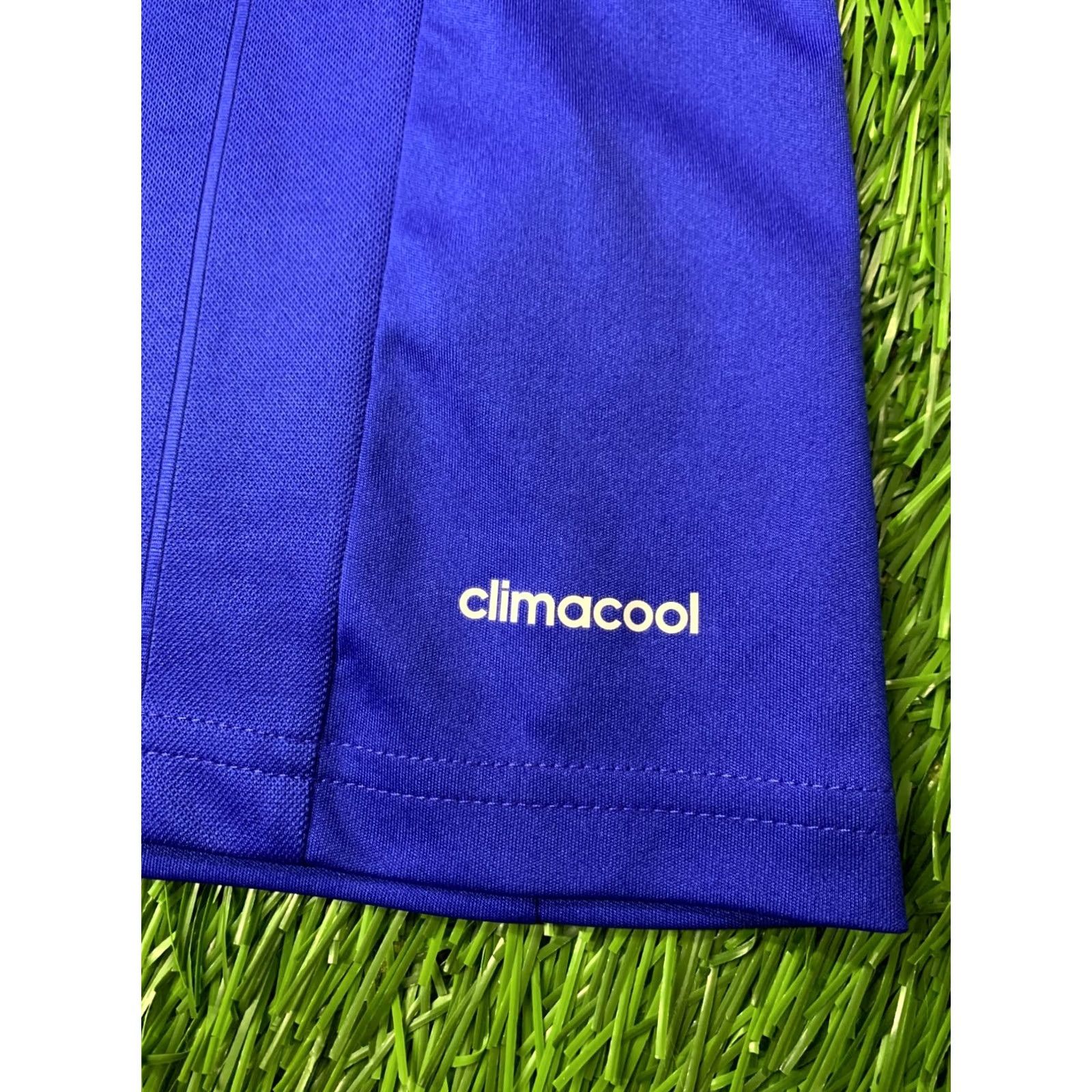 Adidas ADIDAS PERFORMANCE CLIMACOOL REGISTA FOOTBALL SHIRT JERSEY S BLUE AND WHITE Mens 2016 T-Shirt Regular Size S Size US S / EU 44-46 / 1 - 5 Thumbnail