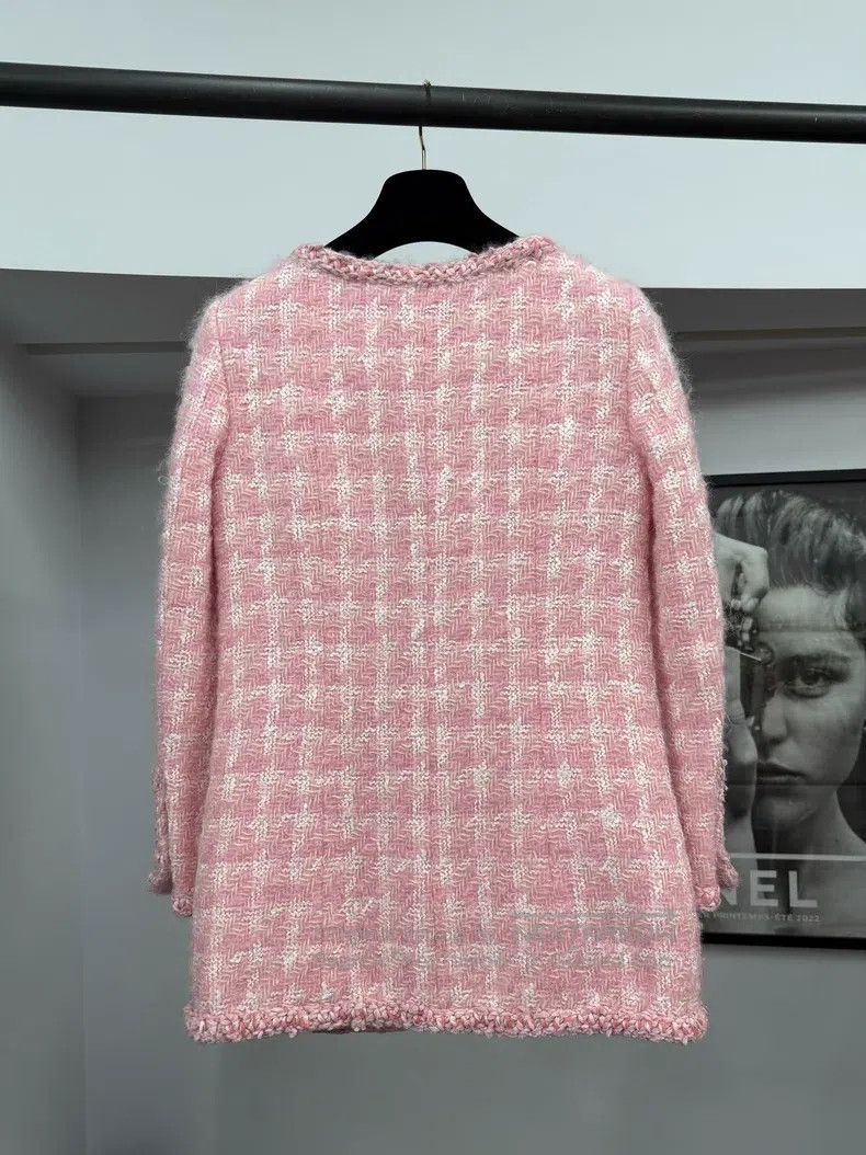 Chanel Chanel Supermarket series pink tweed jacket Size XXS / US 00 / IT 34 - 3 Thumbnail