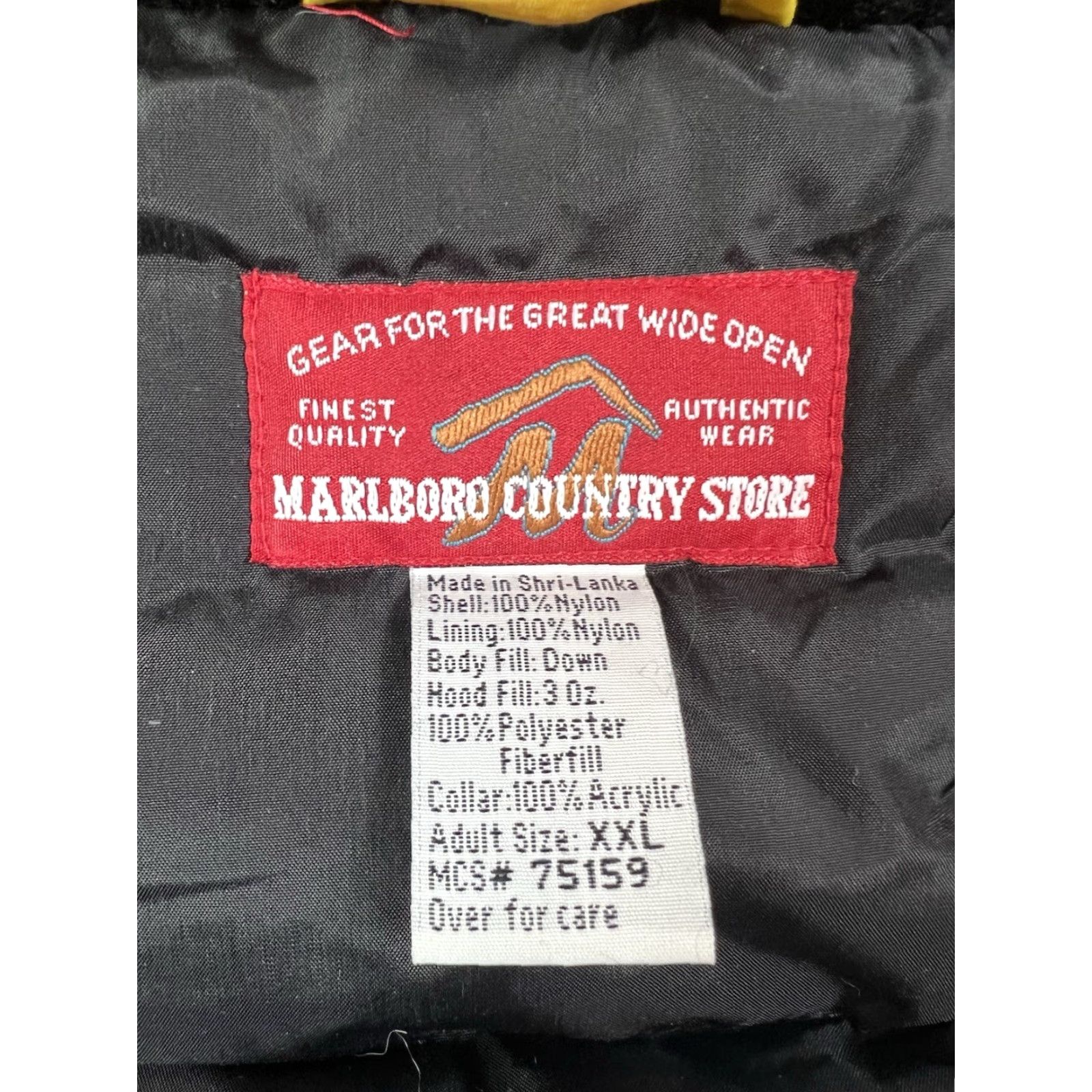 Marlboro VINTAGE Marlboro Country Store Red Puffer Parka Down Coat Jacket 2XL Jacket/Coat Mid-Length Outdoor Mens Regular Down Coat Red 2XL Vintage Size US XXL / EU 58 / 5 - 6 Thumbnail