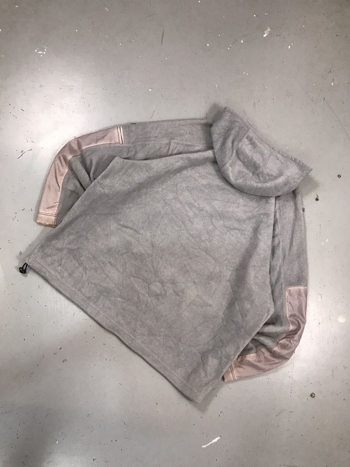 Nike × Vintage Vintage Nike baggy quarter zipper fleece hoodie Size US XL / EU 56 / 4 - 7 Thumbnail