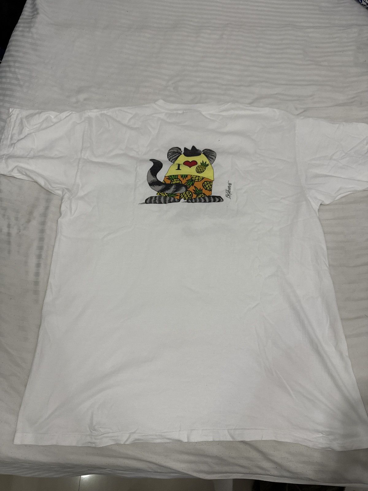 Other Vintage Kliban Cat “I ❤️ Pineapple” Tee - Hawaii Print USA Size US XL / EU 56 / 4 - 7 Thumbnail
