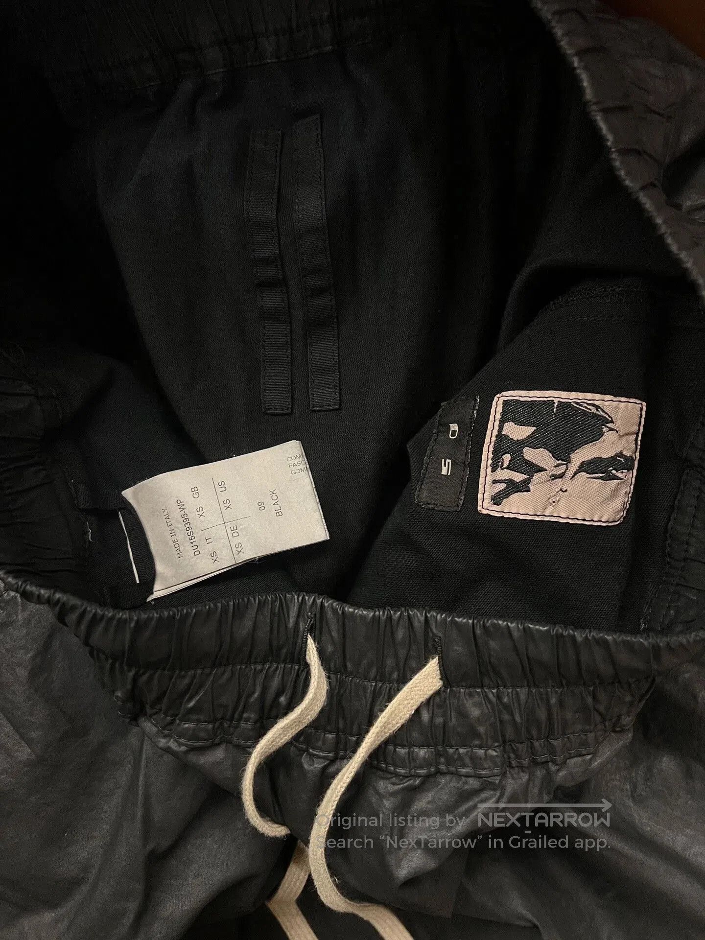 Rick Owens Rick Owens Waxed Layered Shorts. Size US 28 / EU 44 - 7 Thumbnail