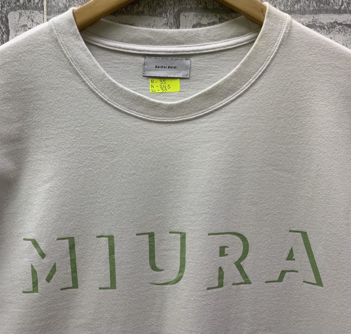 Japanese Brand Daichi Shiki Daichi Miura Shiki 2023 T-shirts Size US XL / EU 56 / 4 - 3 Thumbnail