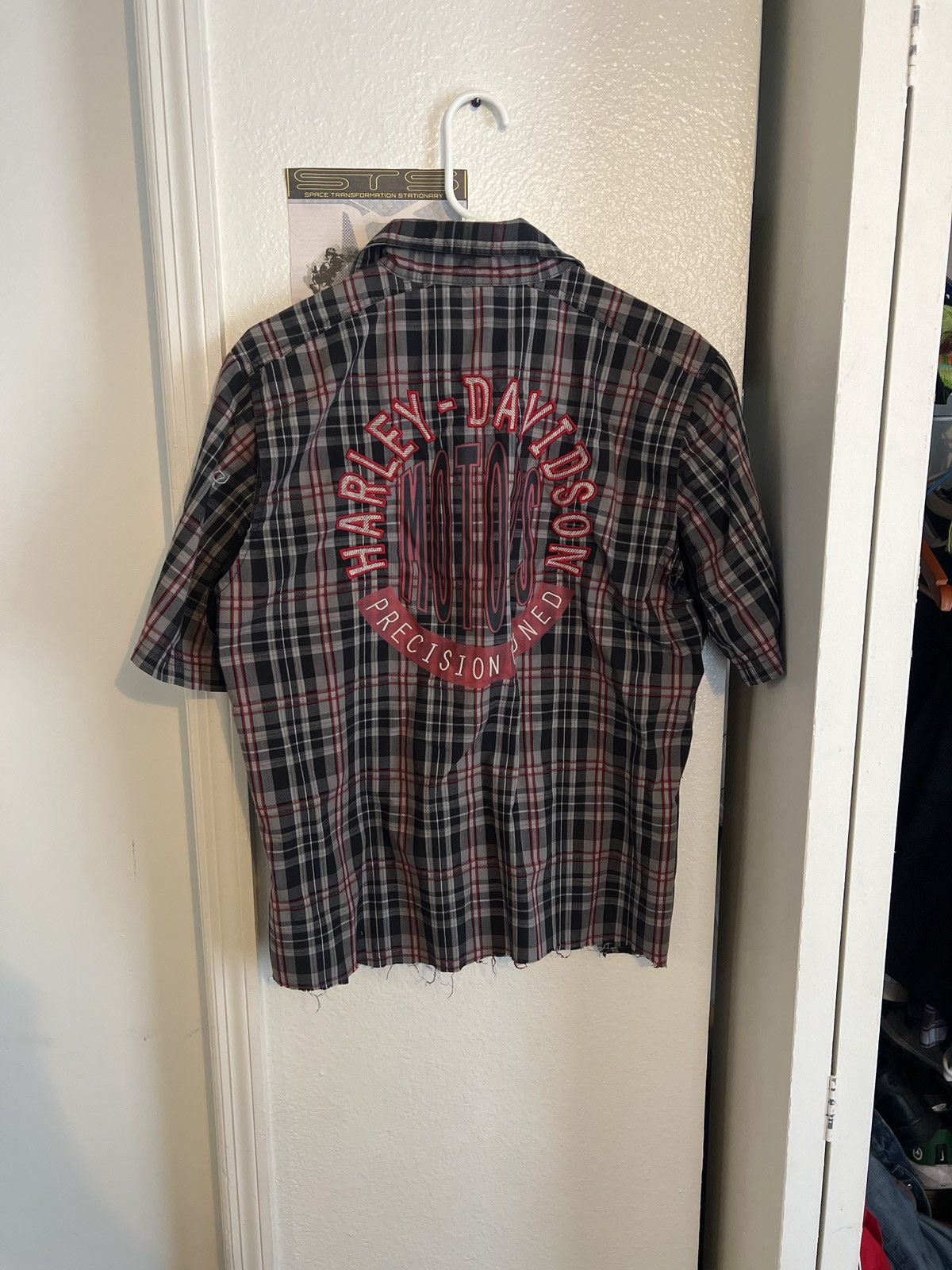 Harley Davidson Cropped Harley Davidson Button Up Size US M / EU 48-50 / 2 - 2 Thumbnail
