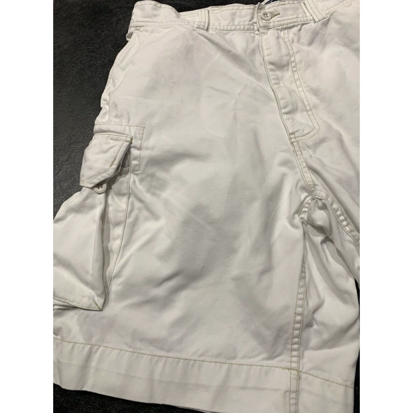 Polo Ralph Lauren Polo Ralph Lauren Cargo Shorts Men’s 36 White Cotton Regular Fit Pockets Size US M / EU 48-50 / 2 - 3 Thumbnail