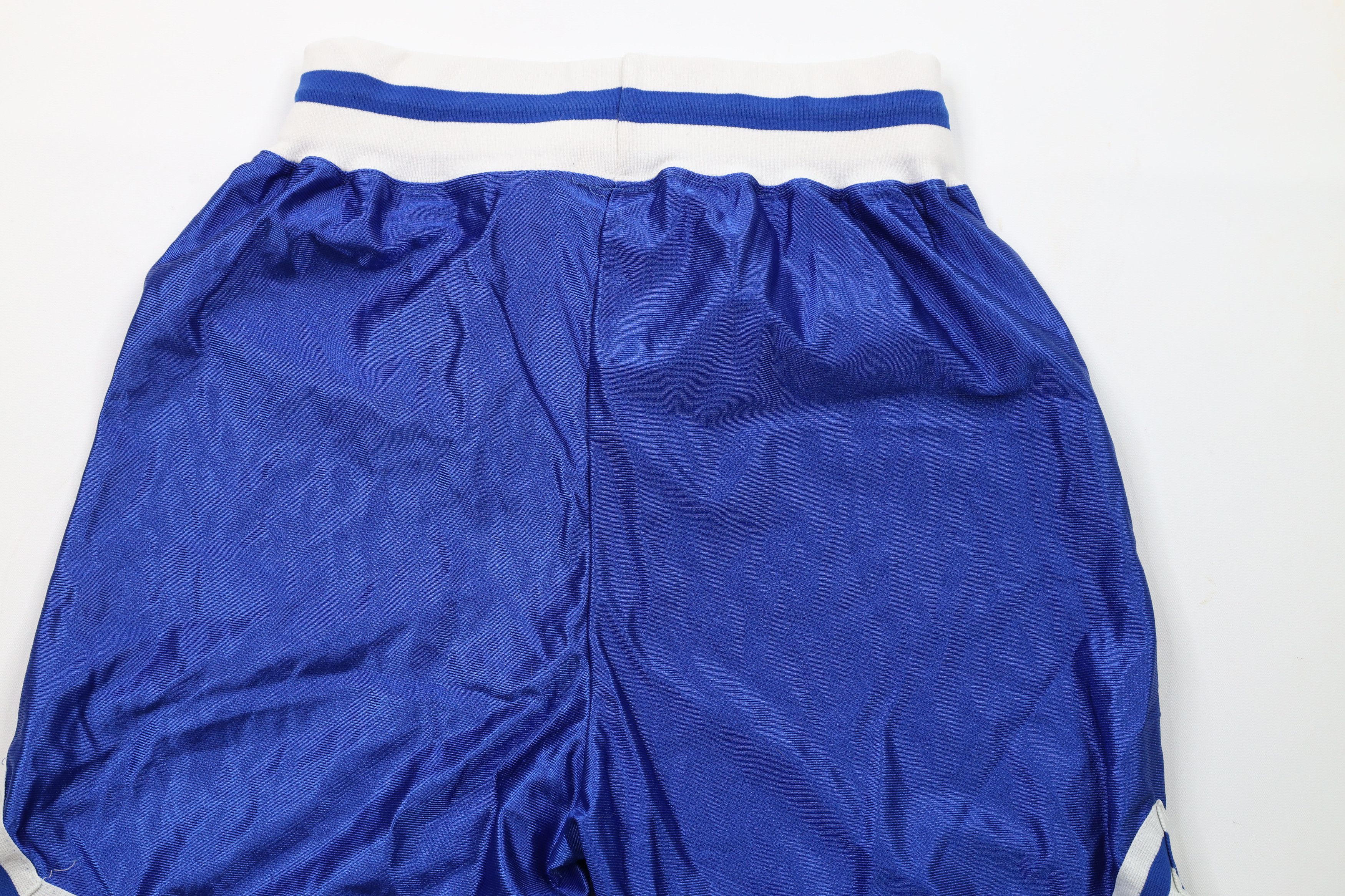 Vintage Vintage 80s 90s Silky Nylon Above Knee Basketball Shorts USA Size US 32 / EU 48 - 12 Thumbnail