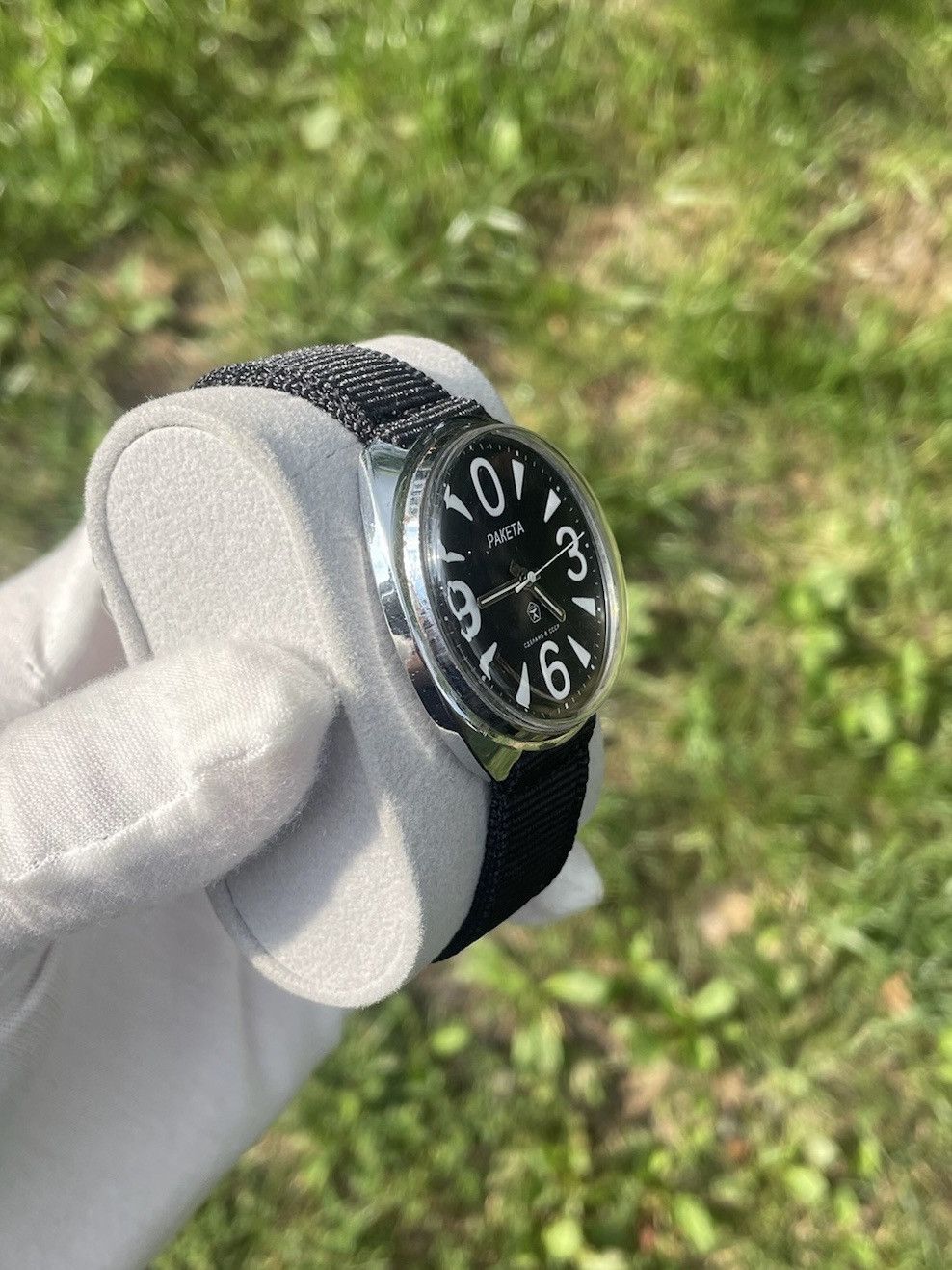 Vintage Vintage Watch Raketa USSR Soviet Mechanical 1980s Size ONE SIZE - 6 Thumbnail