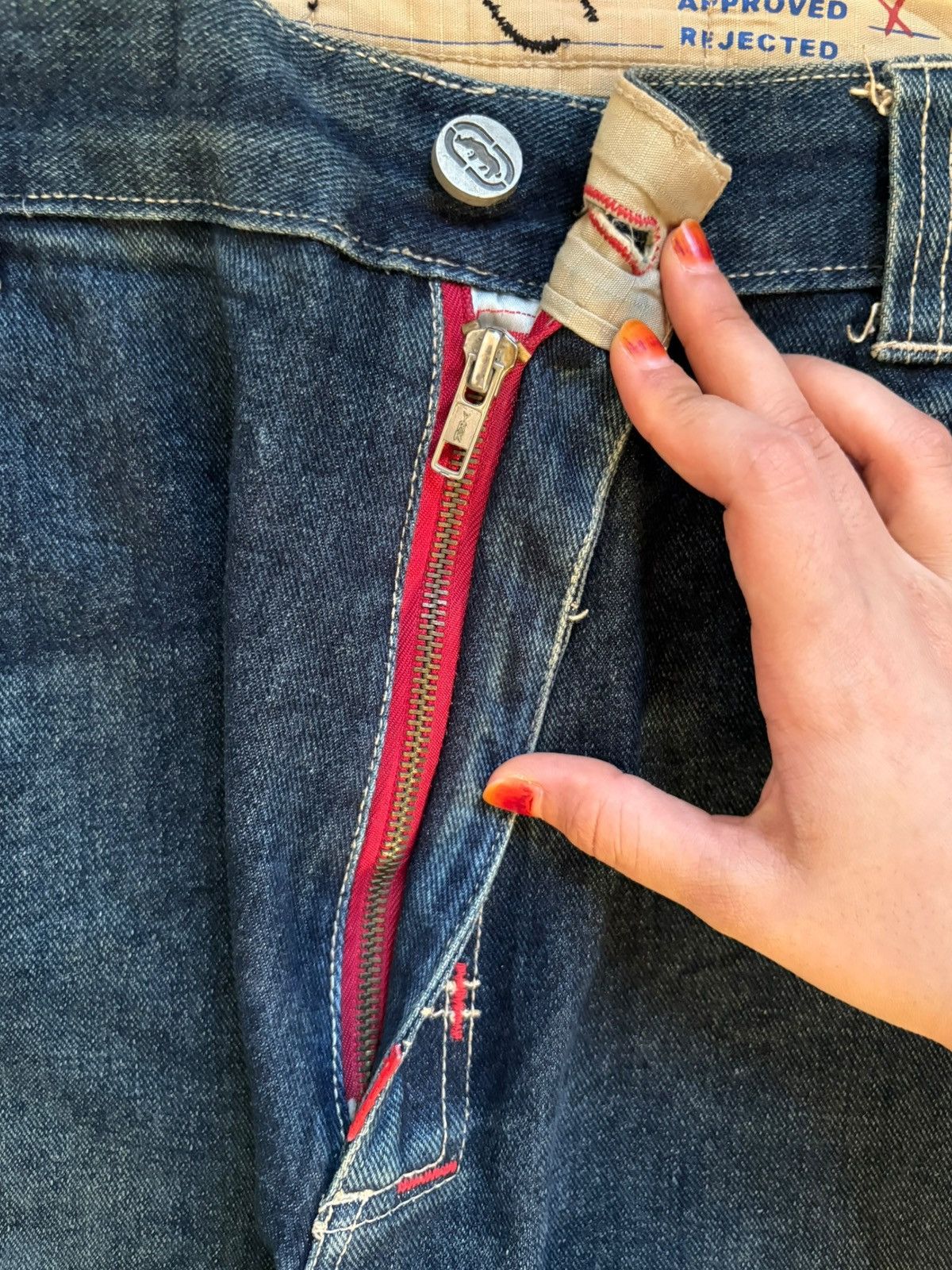 Ecko Unltd. Vintage Ecko Carpenter Mud Wash Ripped Baggy Wide Jean Size US 40 / EU 56 - 3 Thumbnail
