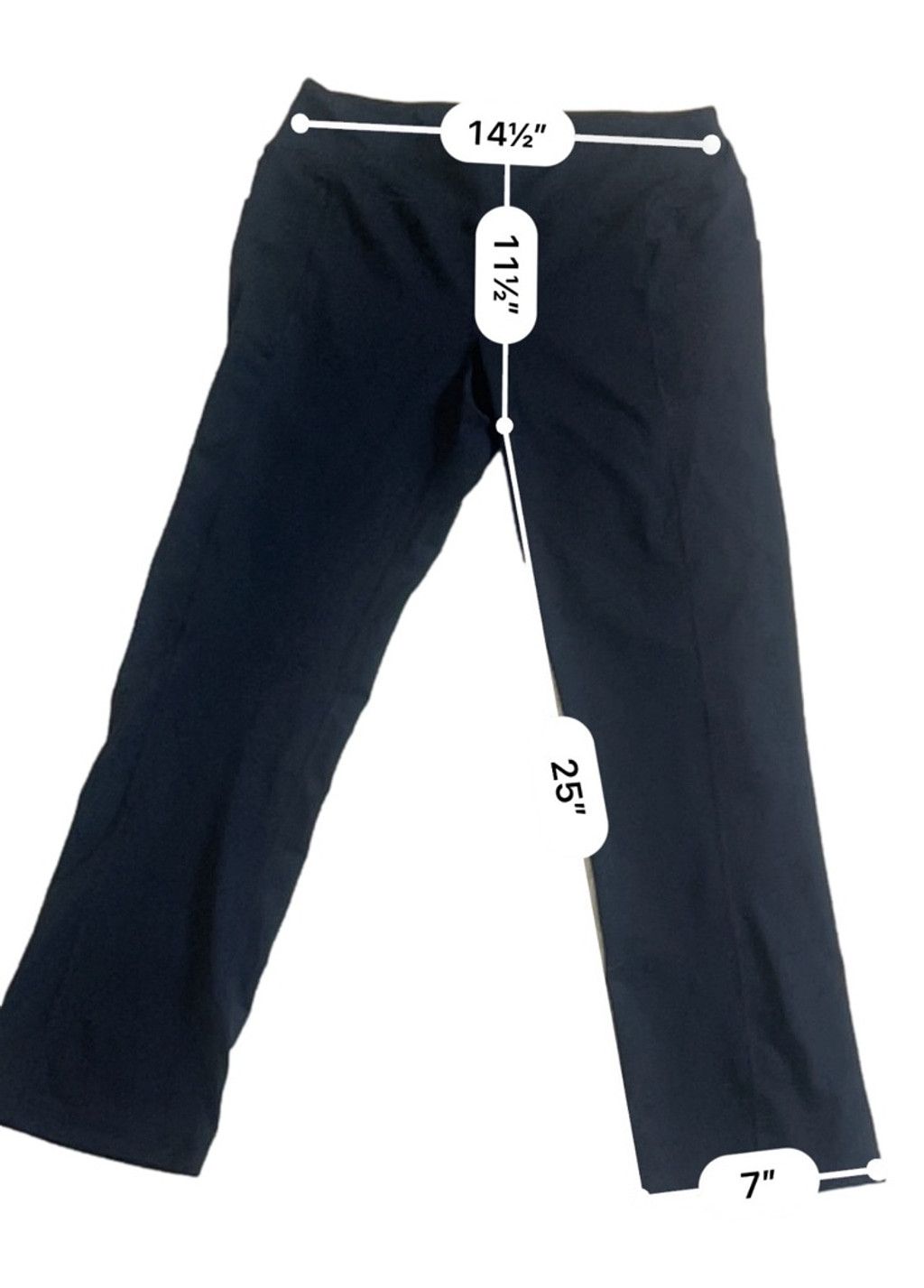 SKECHERS Women's Skechers Black Pants Size L Size 34" / US 12 / IT 48 - 3 Thumbnail