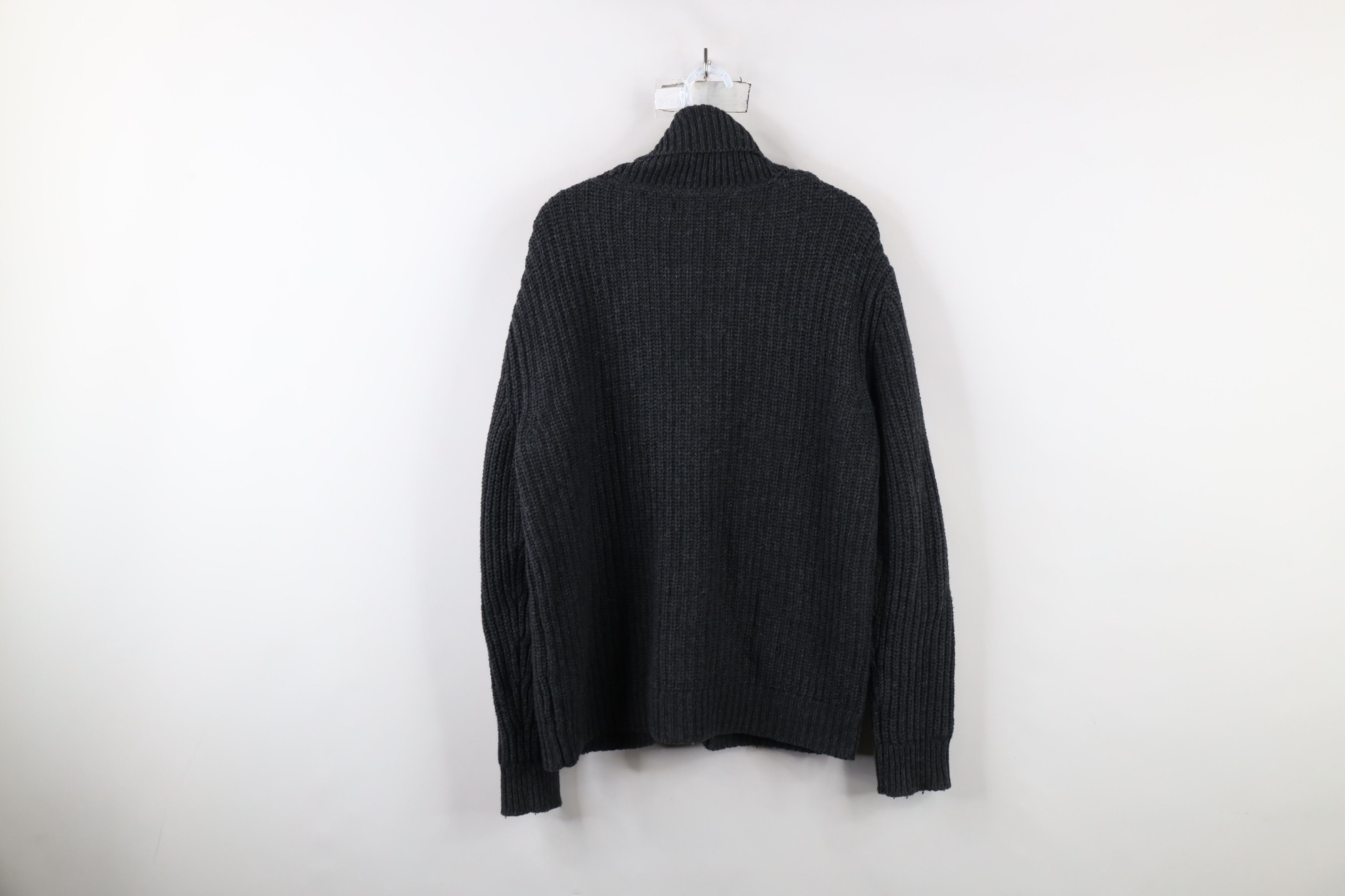 Gap × Vintage Vintage Gap Wool Blend Ribbed Knit Toggle Button Sweater Size US M / EU 48-50 / 2 - 8 Thumbnail
