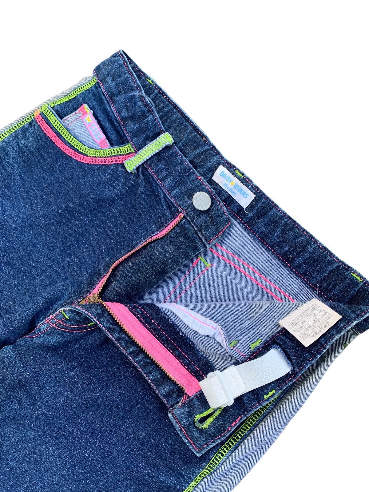 Angel Blue 2000s Daisy Lovers Y2k unique flared pants Size 27" / US 4 / IT 40 - 5 Thumbnail