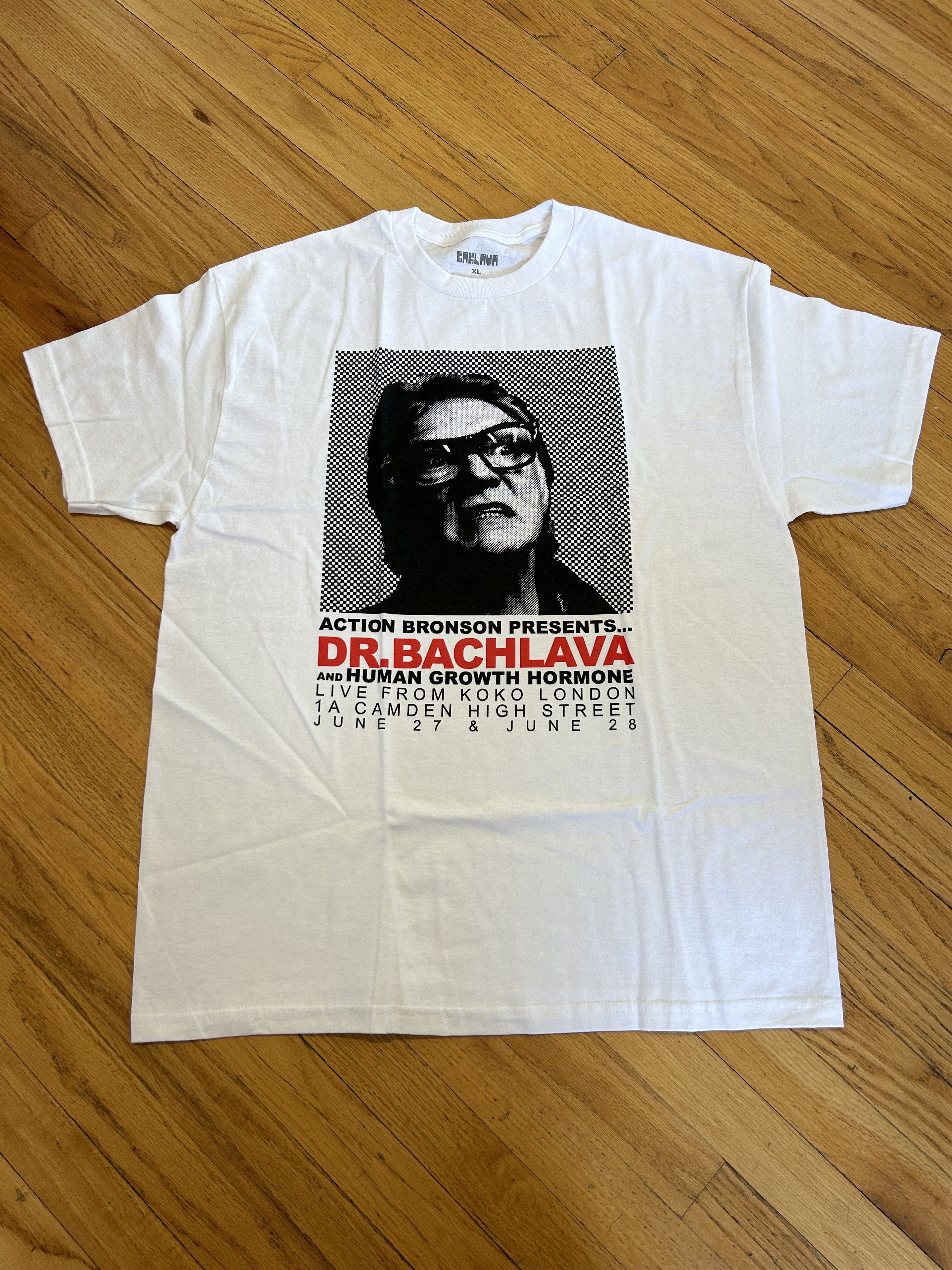 Action Bronson & Human Growth Hormone Koko London Tour Tee M
