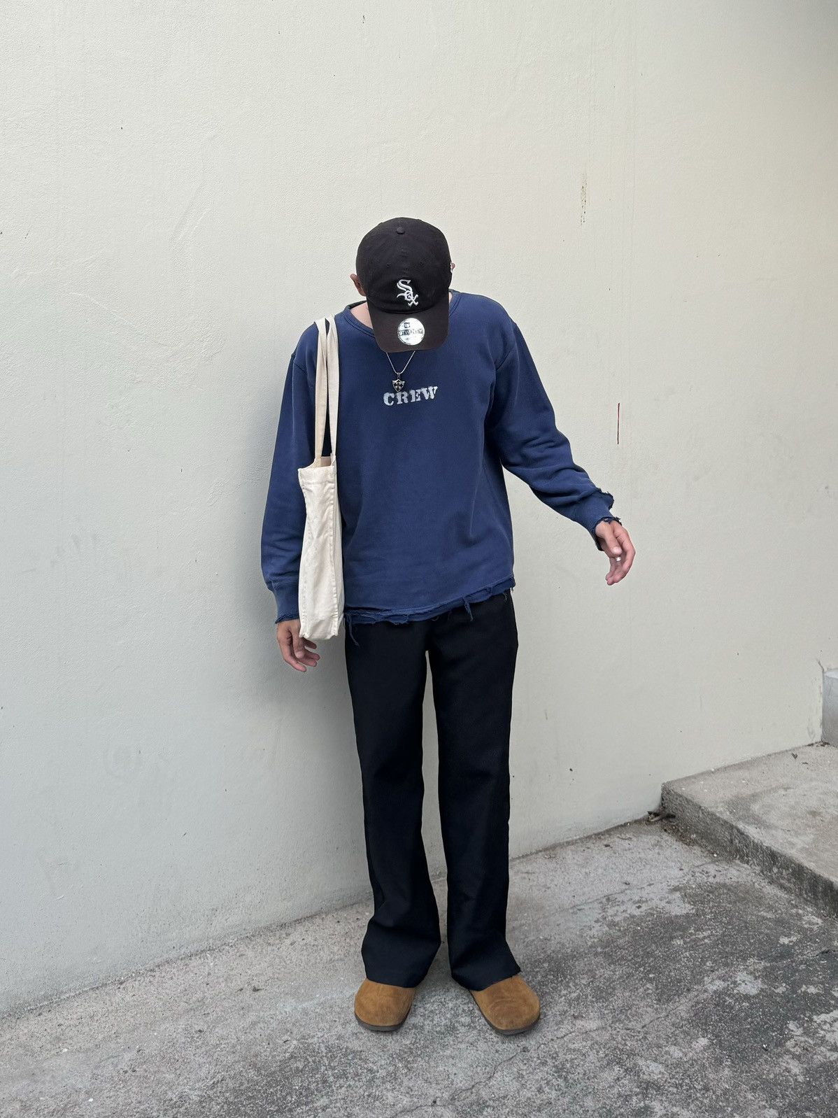 Kapital × Vintage Distressed “Crew” U.S Army Pearl Diver Perfect Sweatshirt Size US XS / EU 42 / 0 - 7 Thumbnail