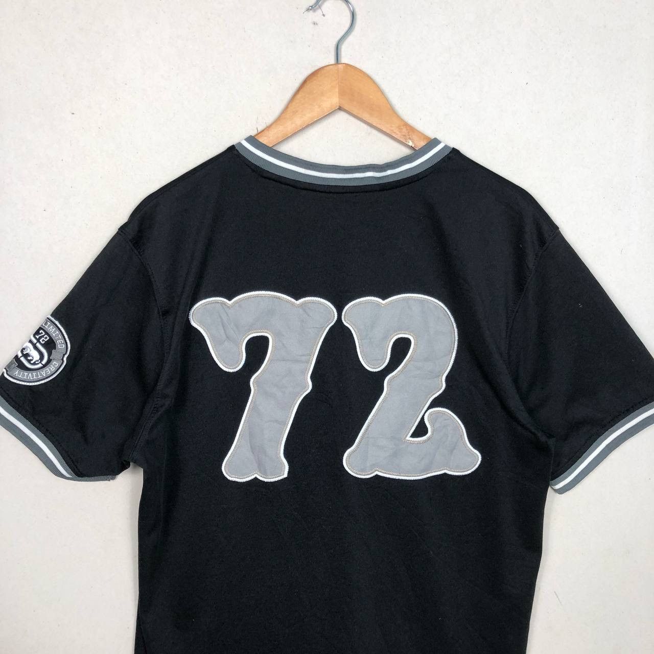 Ecko Unltd. Cyber Y2K ECKO UNLTD 72 Black Hockey Jersey Size US L / EU 52-54 / 3 - 6 Thumbnail