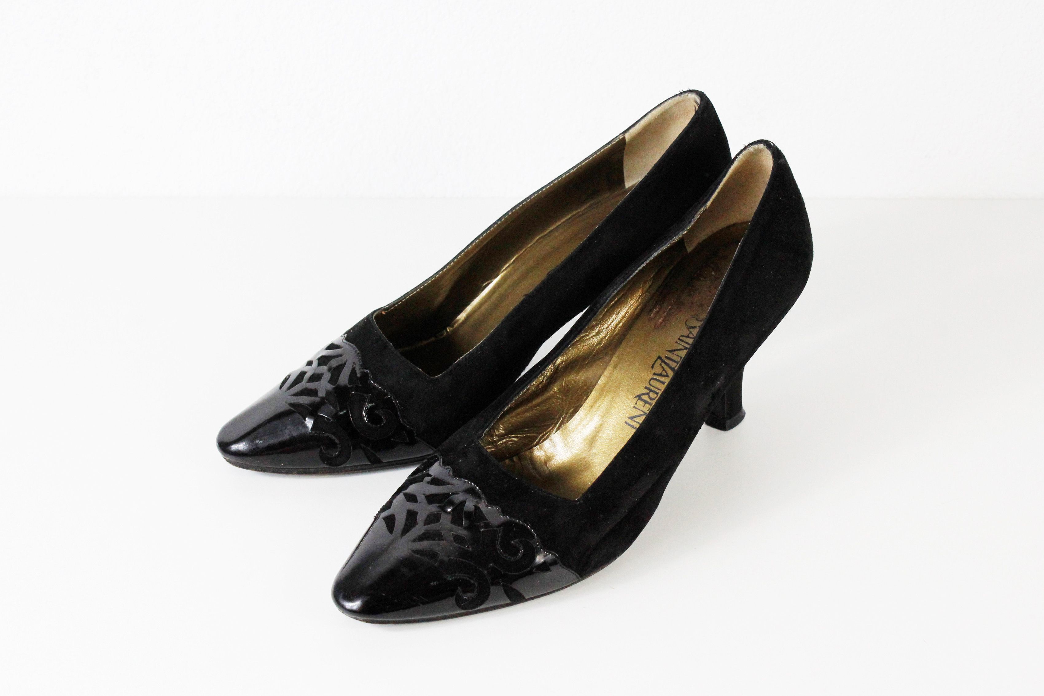 Saint Laurent Paris Yves Saint Laurent by Tom Ford Era Suede Heels Shoes Size US 6.5 / IT 36.5 - 8 Thumbnail
