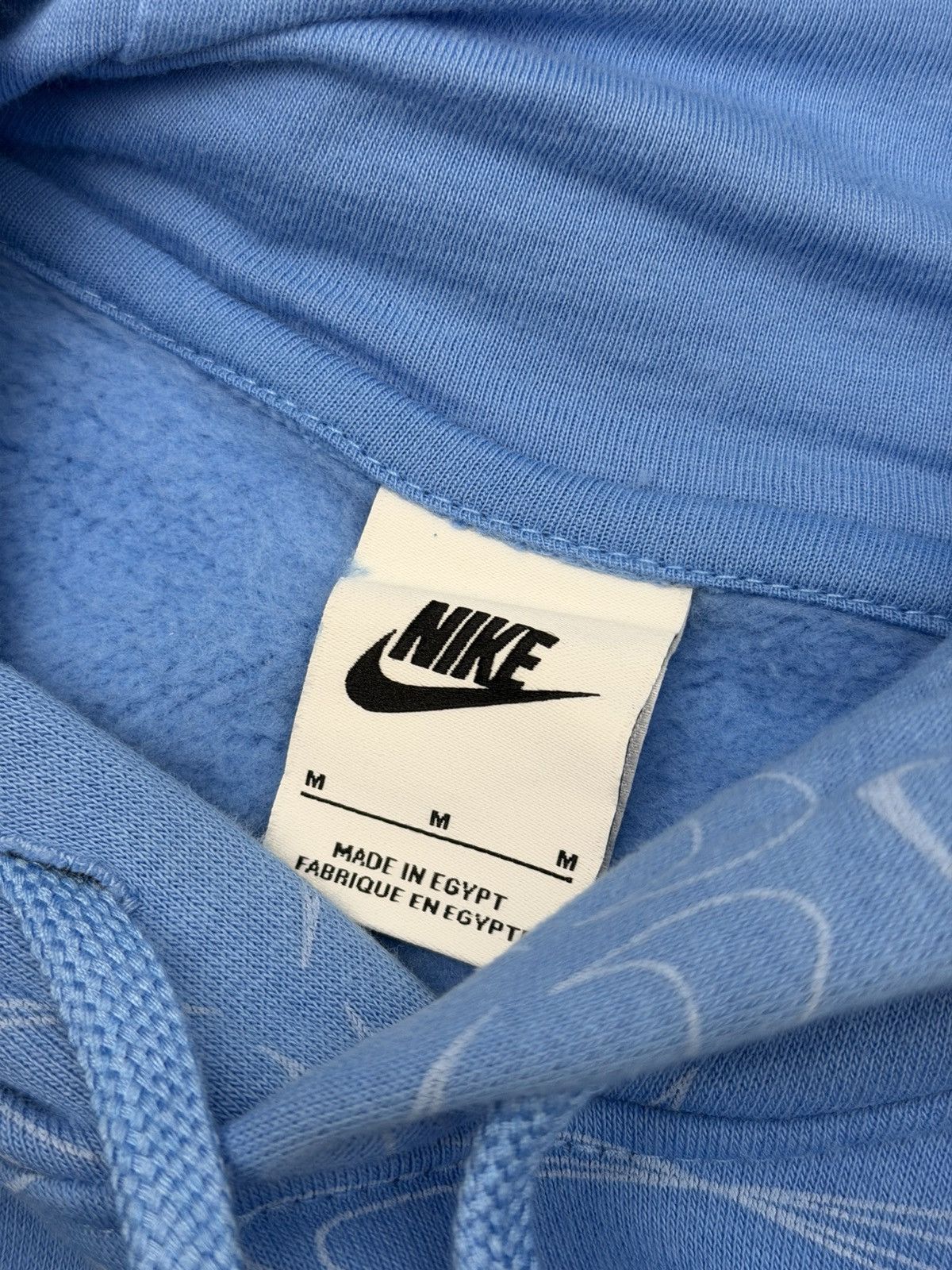 Nike Vintage Nike Center Swoosh All Over Print Pullover Hoodie M Size US M / EU 48-50 / 2 - 4 Thumbnail