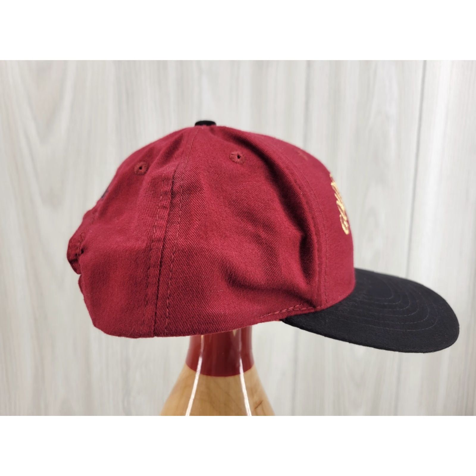 Vintage VINTAGE 90s Goldschlager Snapback Hat Cap Liquor Bar Promo Embroidered Red Black Adjustable Unisex Adults Cotton Canvas Baseball Cap Fans Mens Womens Size ONE SIZE - 5 Thumbnail