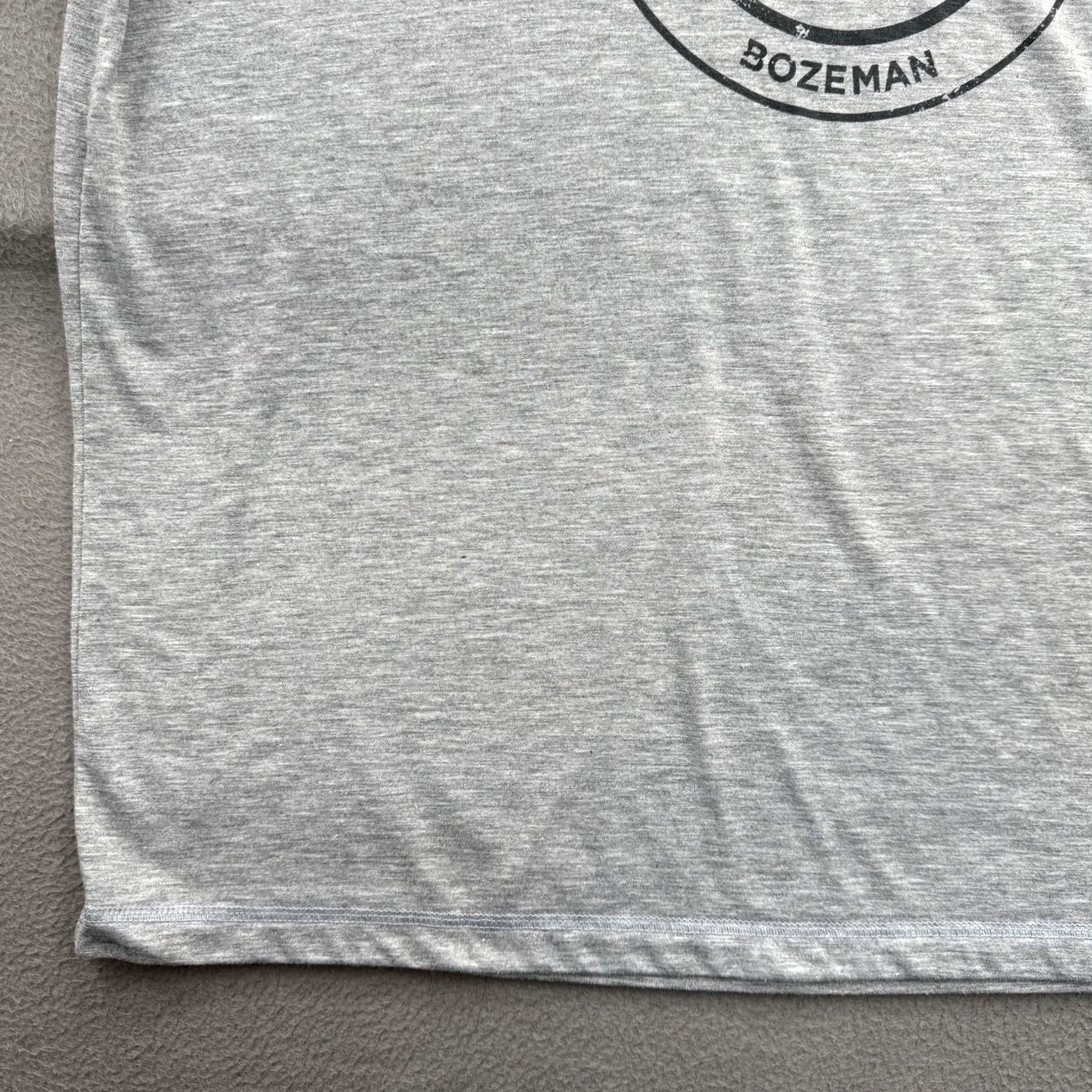 SITKA Sitka Mens XL Gray Bozeman Montana Hunting Graphic Tee Shirt Short Sleeve Crew Neck Tagless Outdoor Graphic Print T-Shirt Size US XL / EU 56 / 4 - 6 Thumbnail