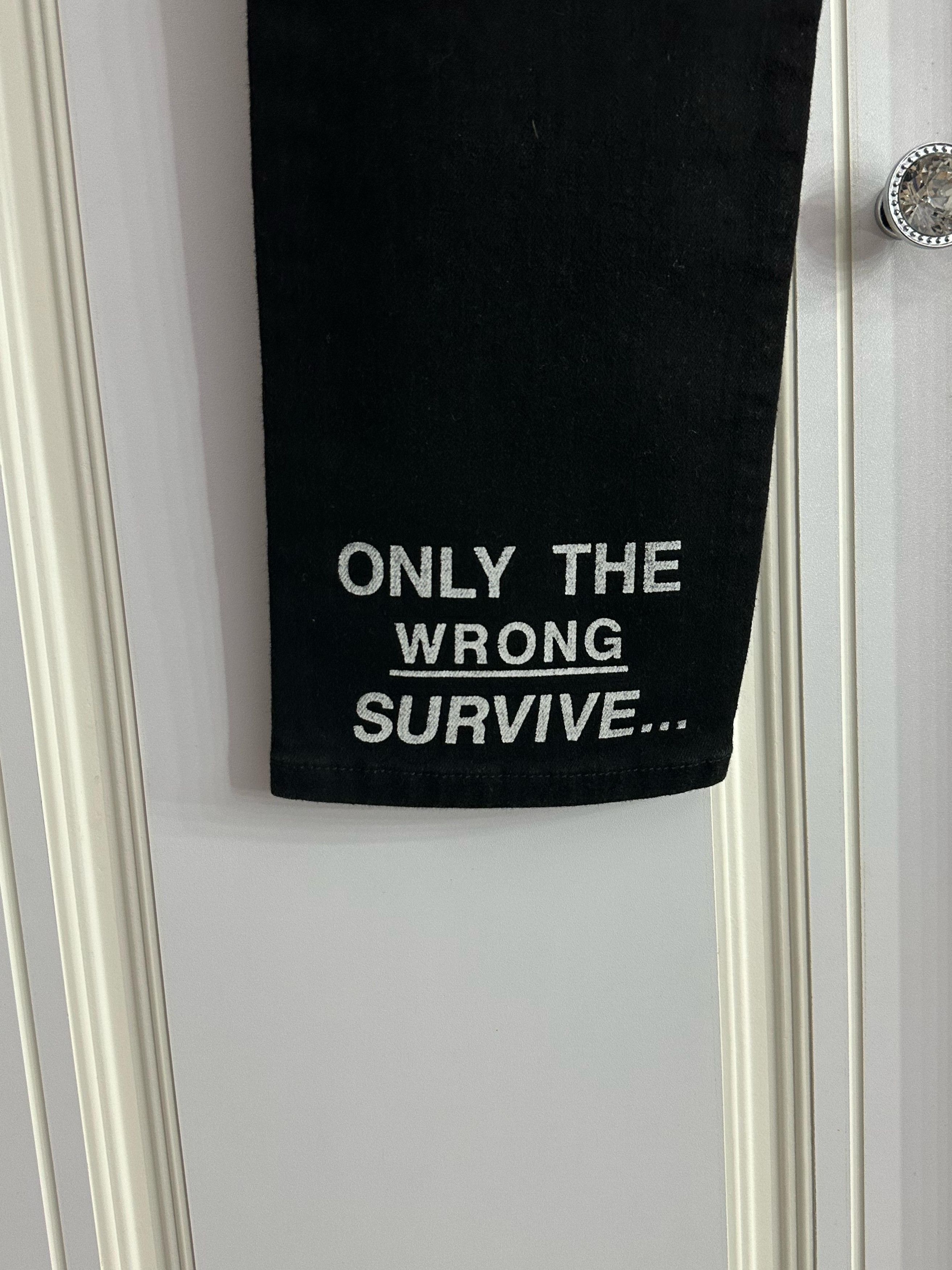 CC000013 Ksubi Jeans in Black Chitch Laid Survive