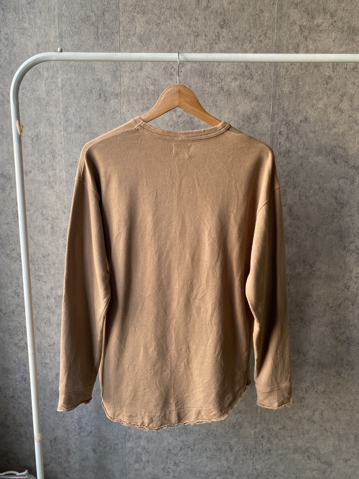 Number (N)ine Number (N)ine Japan Basic Logo Distressed Sweatshirt Size US M / EU 48-50 / 2 - 2 Thumbnail
