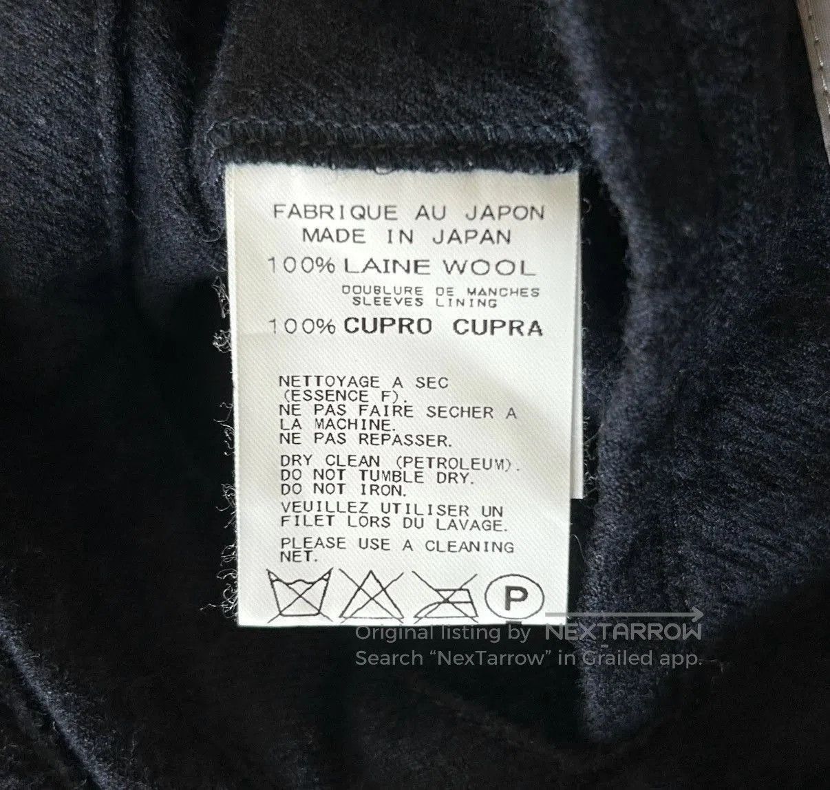 Yohji Yamamoto Black Blazer . Size US M / EU 48-50 / 2 - 4 Thumbnail