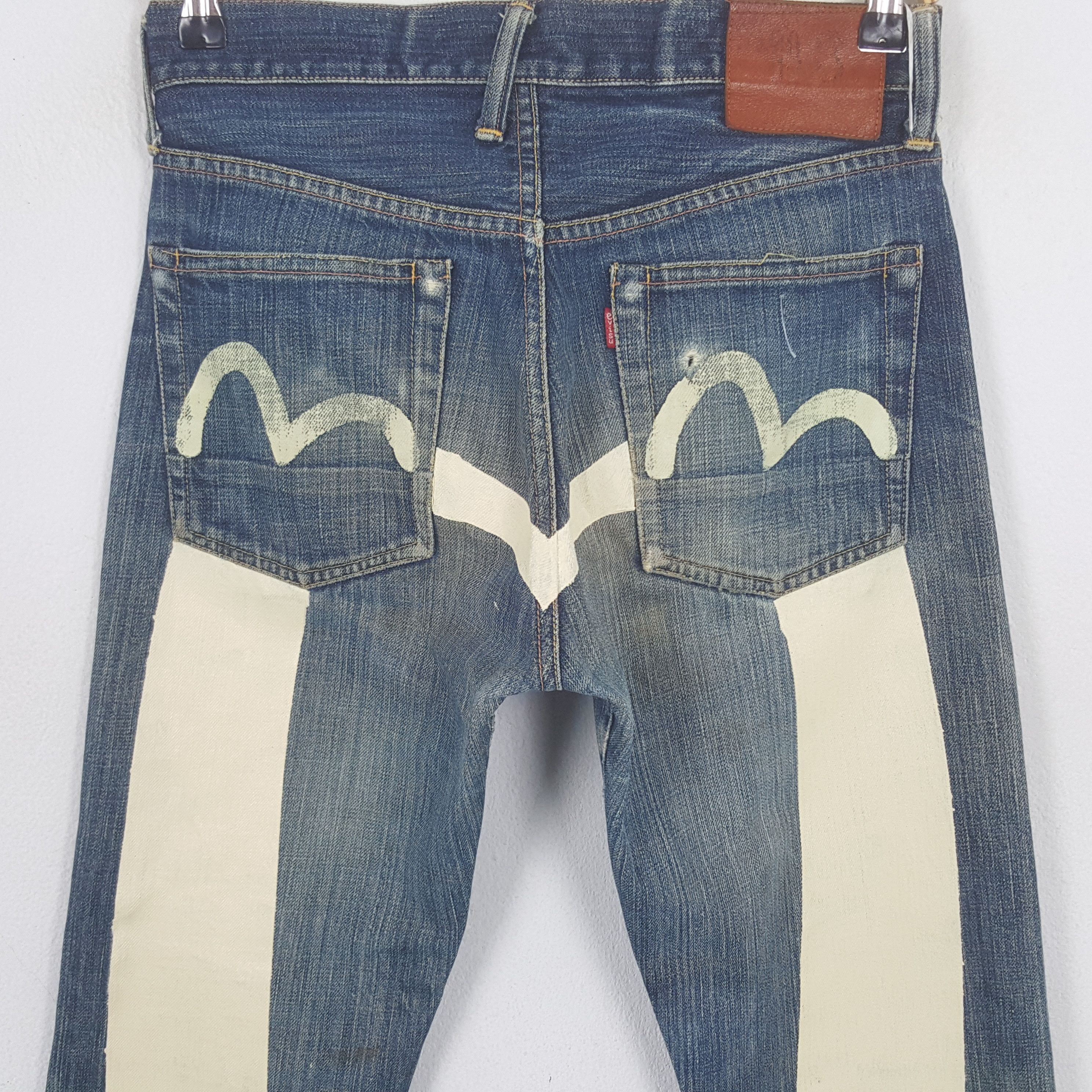 Evisu Vintage Evisu Japanese Brand Daicock Custom Denim Jeans RR14 Size US 29 - 2 Thumbnail