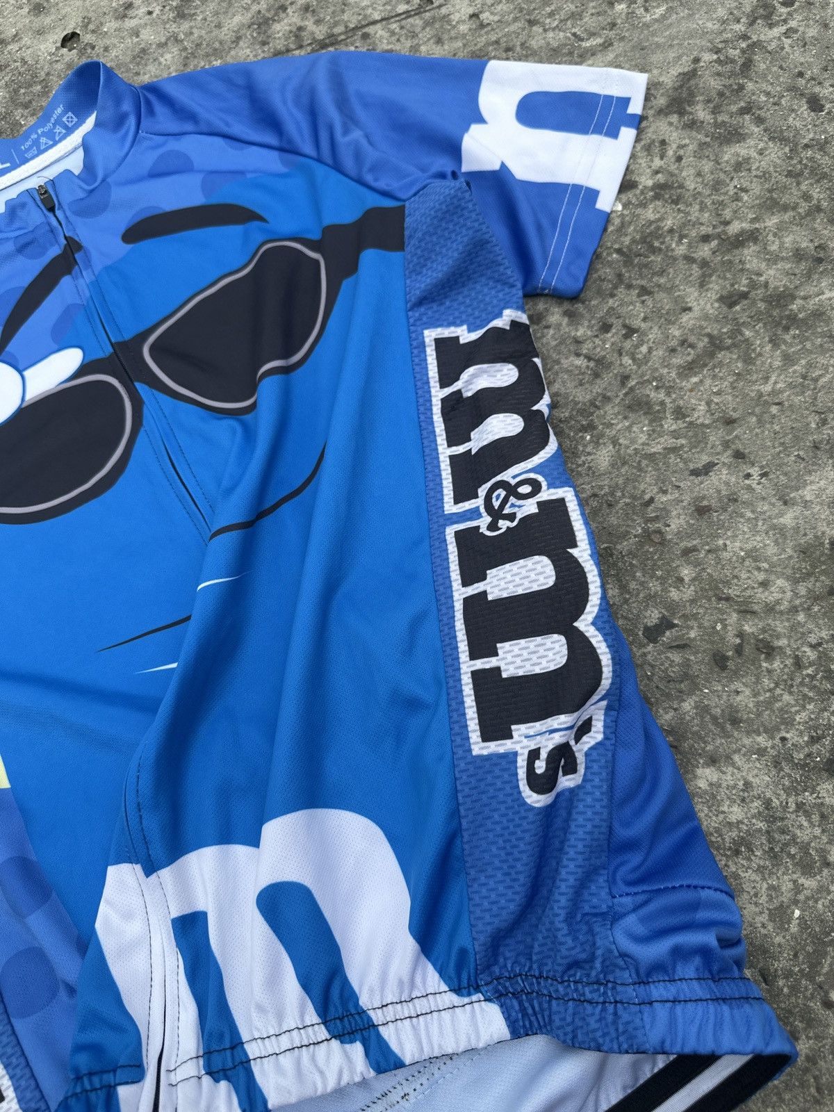 Vintage Vintage M&Ms Logo Cycle Velo Jersey Rare VTg L USA Casual Size US L / EU 52-54 / 3 - 2 Thumbnail