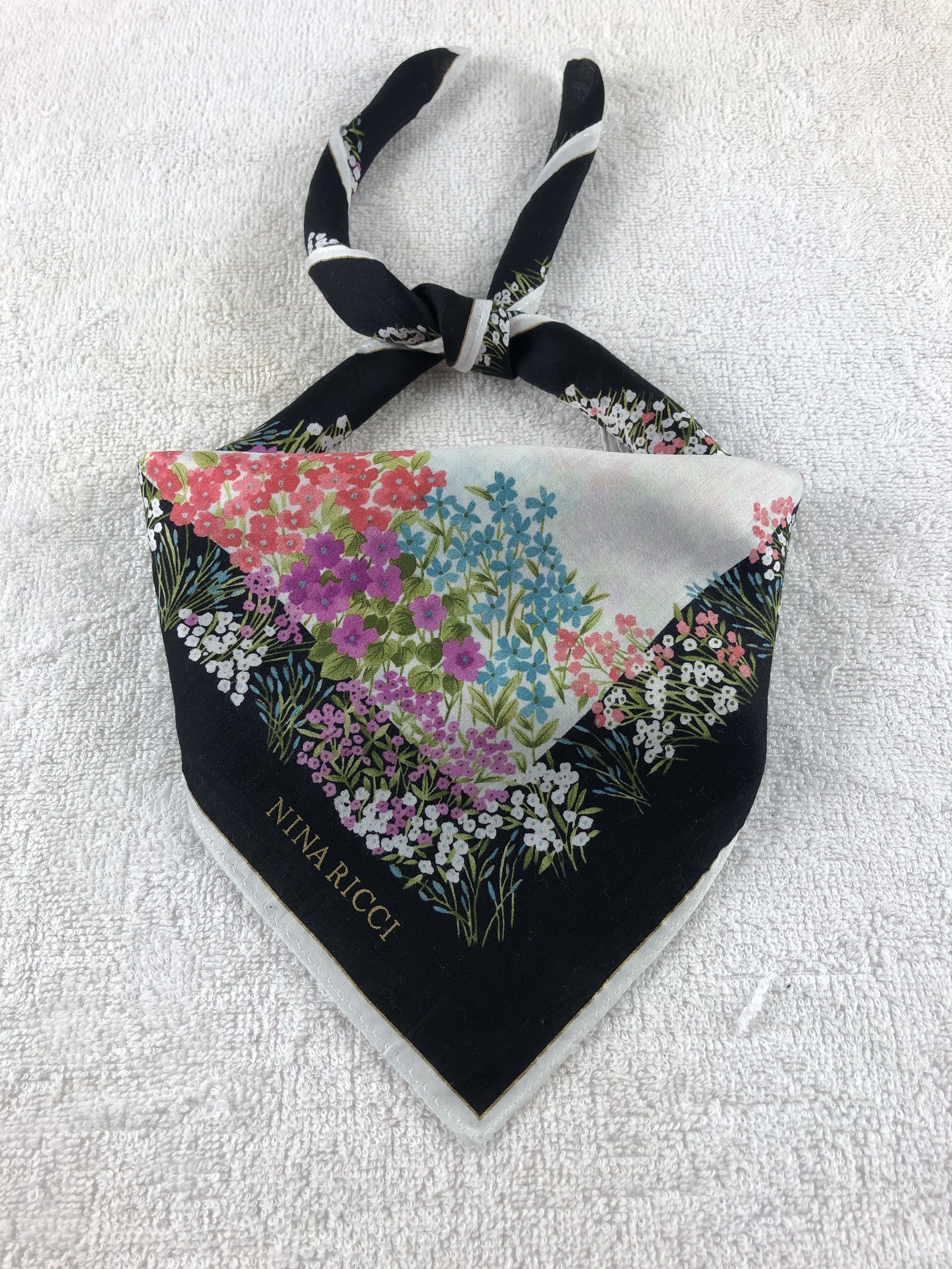 Nina Ricci × Vintage Nina Ricci Handkerchief / Bandana / Neckerchief Size ONE SIZE - 1 Thumbnail