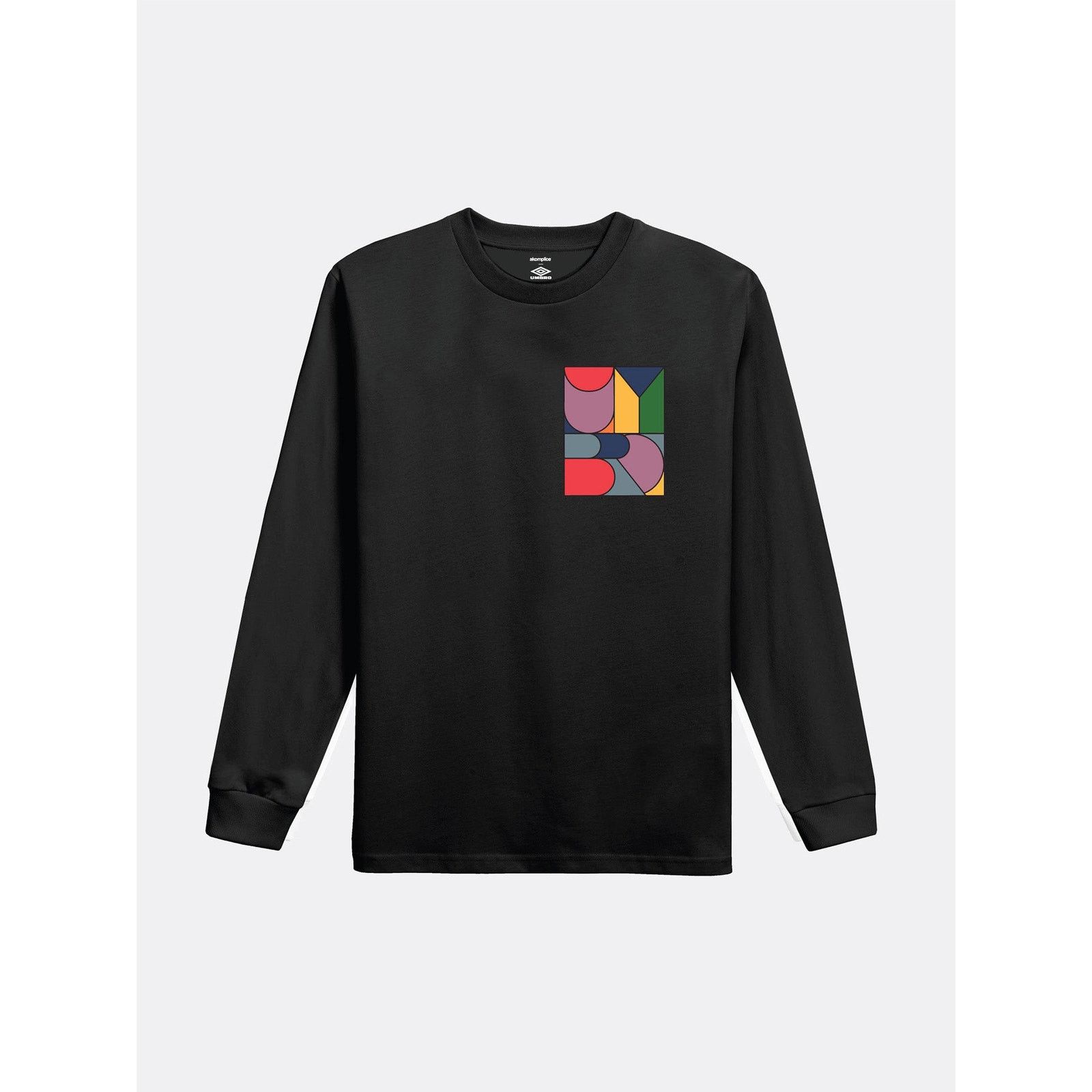 Akomplice New - Black - Medium - AK + Umbro - Egalitarianism LS Tee Size US M / EU 48-50 / 2 - 2 Thumbnail
