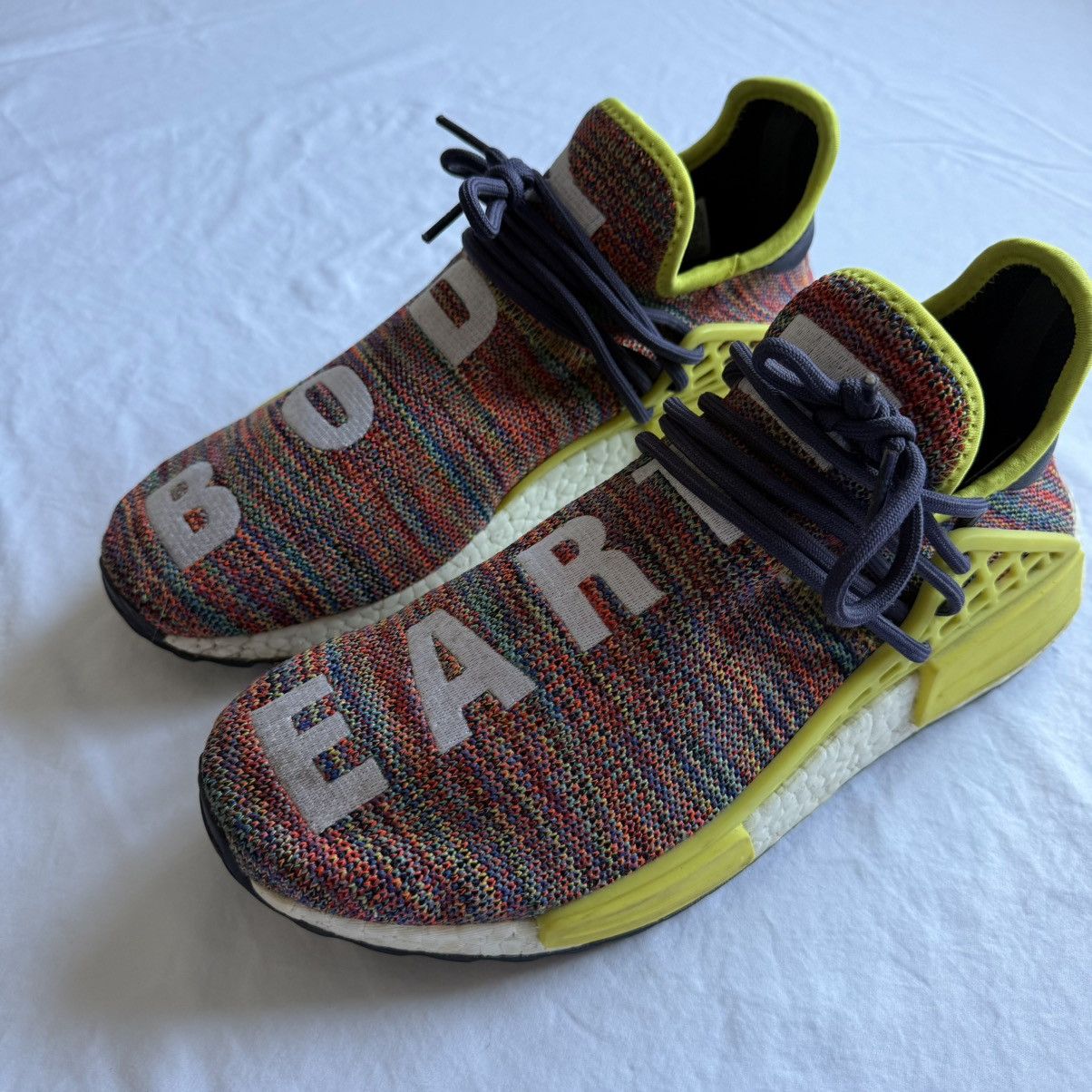 Humanrace Adidas Pharrell Williams NMD Trail Human Race Noble Ink 9 Size US 9 / EU 42 - 2 Thumbnail
