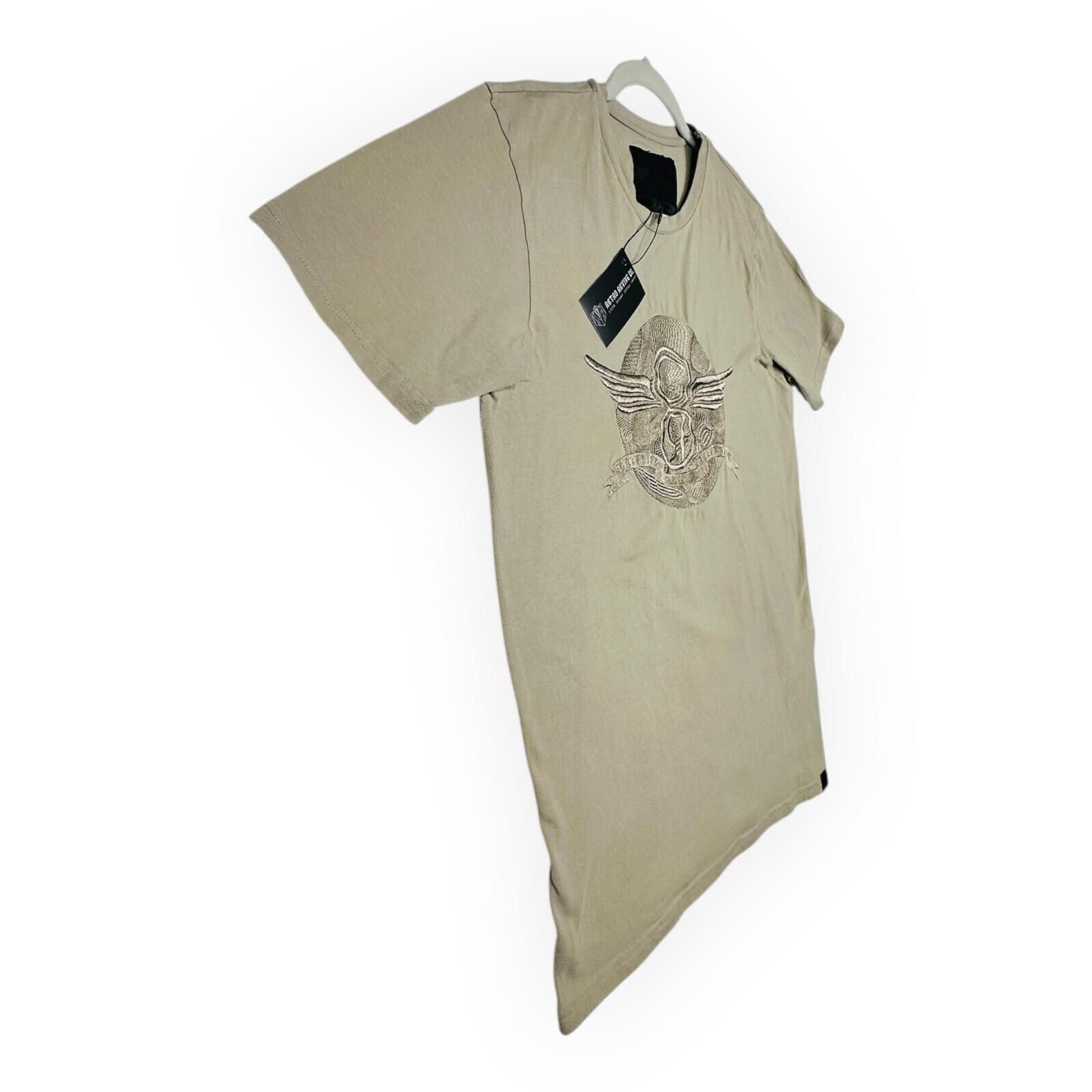 Creative Recreation Creative Recreation T-Shirt Men's UK Size L Beige Logo Size US L / EU 52-54 / 3 - 5 Thumbnail