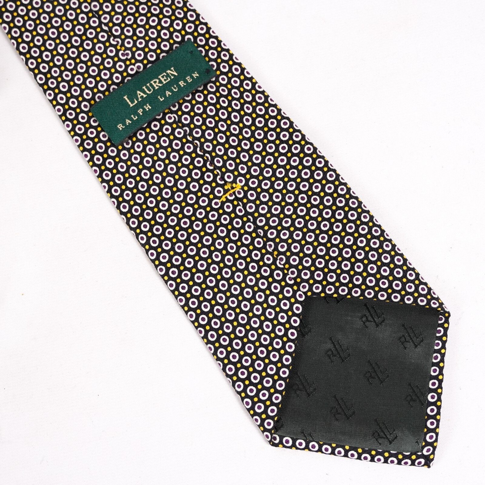 Ralph Lauren Ralph Lauren Neck Tie Necktie Geometric Circles Polka Dots Size ONE SIZE - 6 Thumbnail
