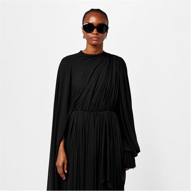 Balenciaga o1g2r1mq0924 Dress in Black Size XXS / US 00 / IT 34 - 6 Thumbnail