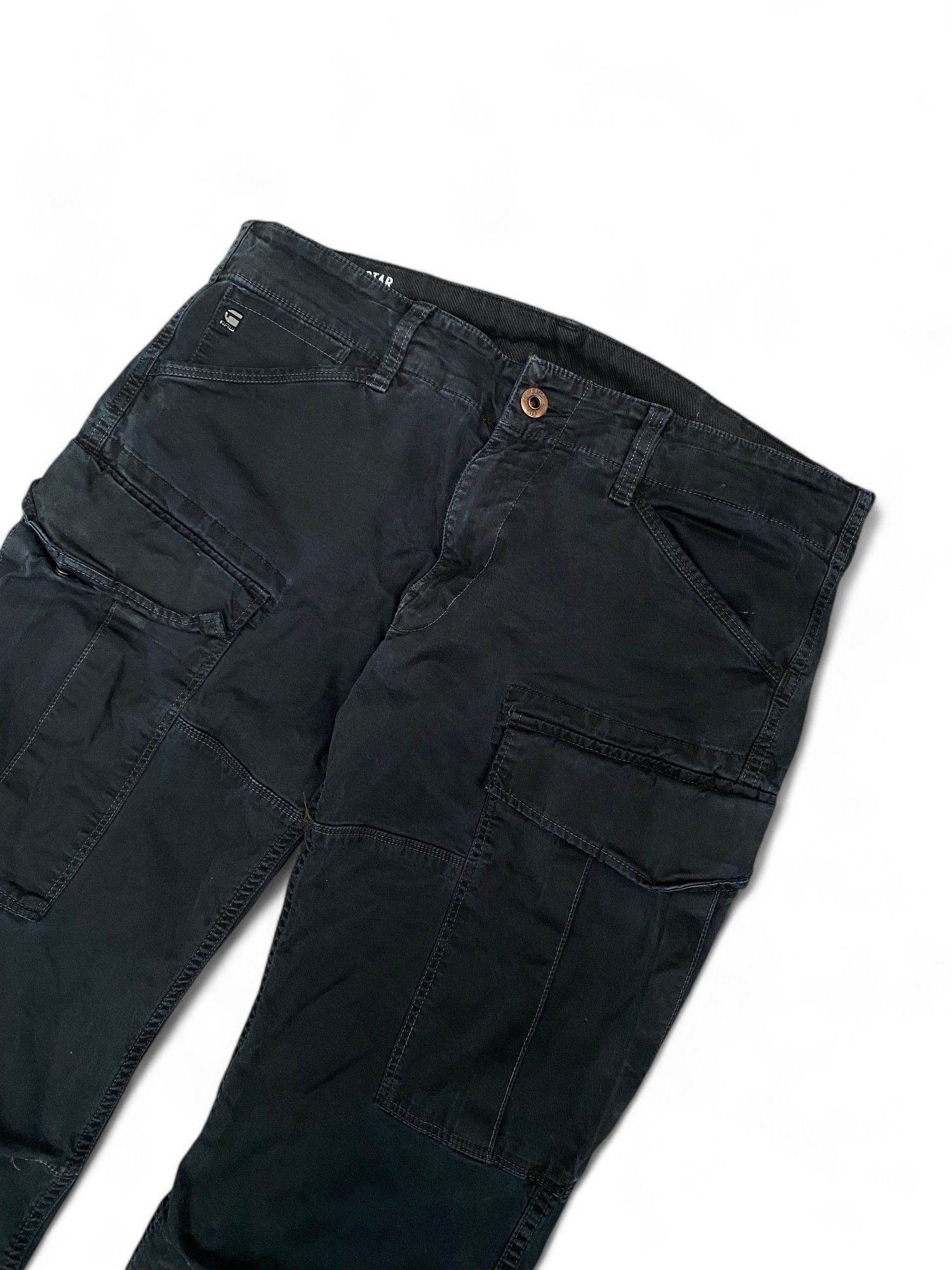 G-Star × Vintage G Star Raw Cargo Rovic Slim Pants Size US 33 - 3 Thumbnail