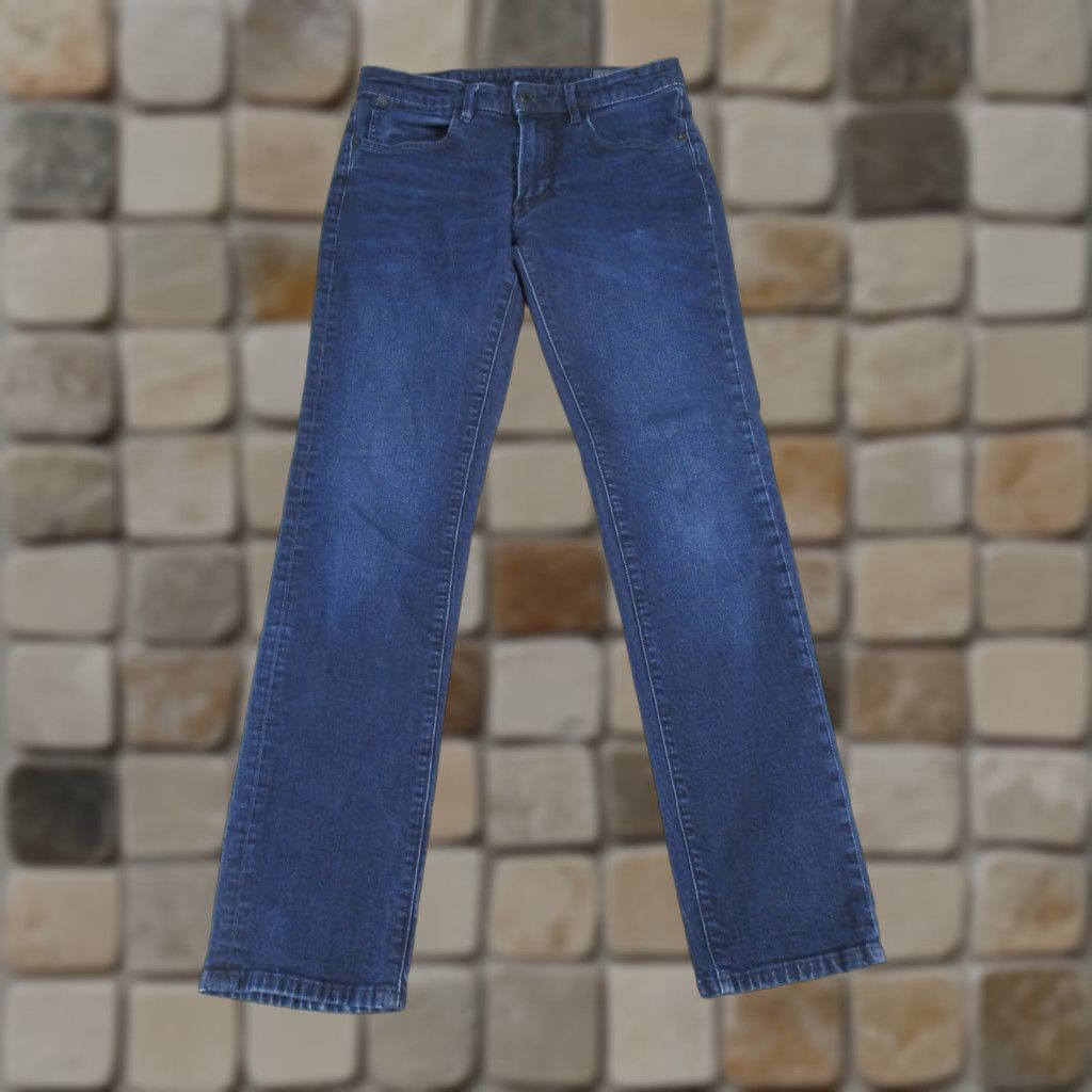 Bonobos Bonobos Jeans Men 31 Dark Wash Denim Slim Fit 31x31 Blue Regular Inseam 31 Tapered Size 31 Mens Size US 31 - 1 Thumbnail