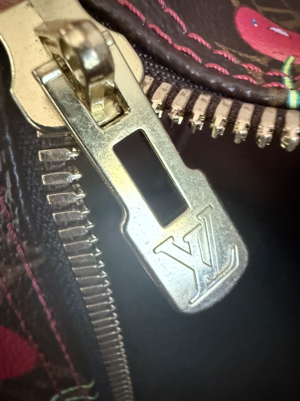 Louis Vuitton Rare 2005 Louis Vuitton Murakami Monogram Cherry Keepall 45 Size ONE SIZE - 10 Thumbnail