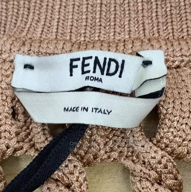 Fendi Fendi Brown Knitted Midi Skirt for Women . Size 30" / US 8 / IT 44 - 5 Thumbnail