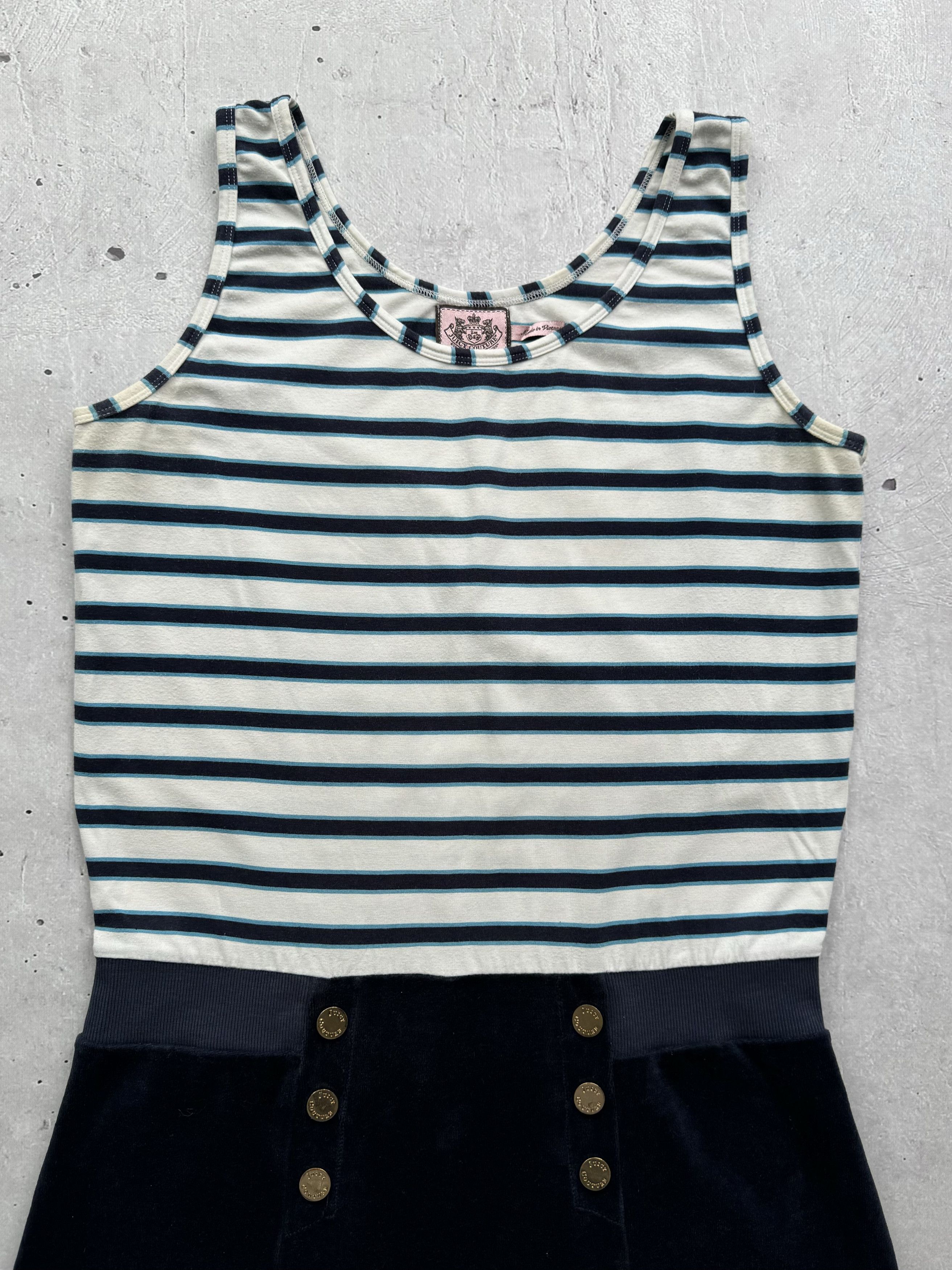 Juicy Couture Juicy Couture Vintage Striped Mini Dress Size M / US 6-8 / IT 42-44 - 2 Thumbnail