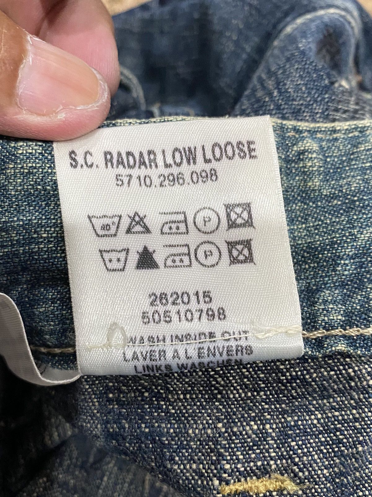 G-Star G.Star Raw Disressed Loose Jeans W34” Size US 34 / EU 50 - 16 Thumbnail