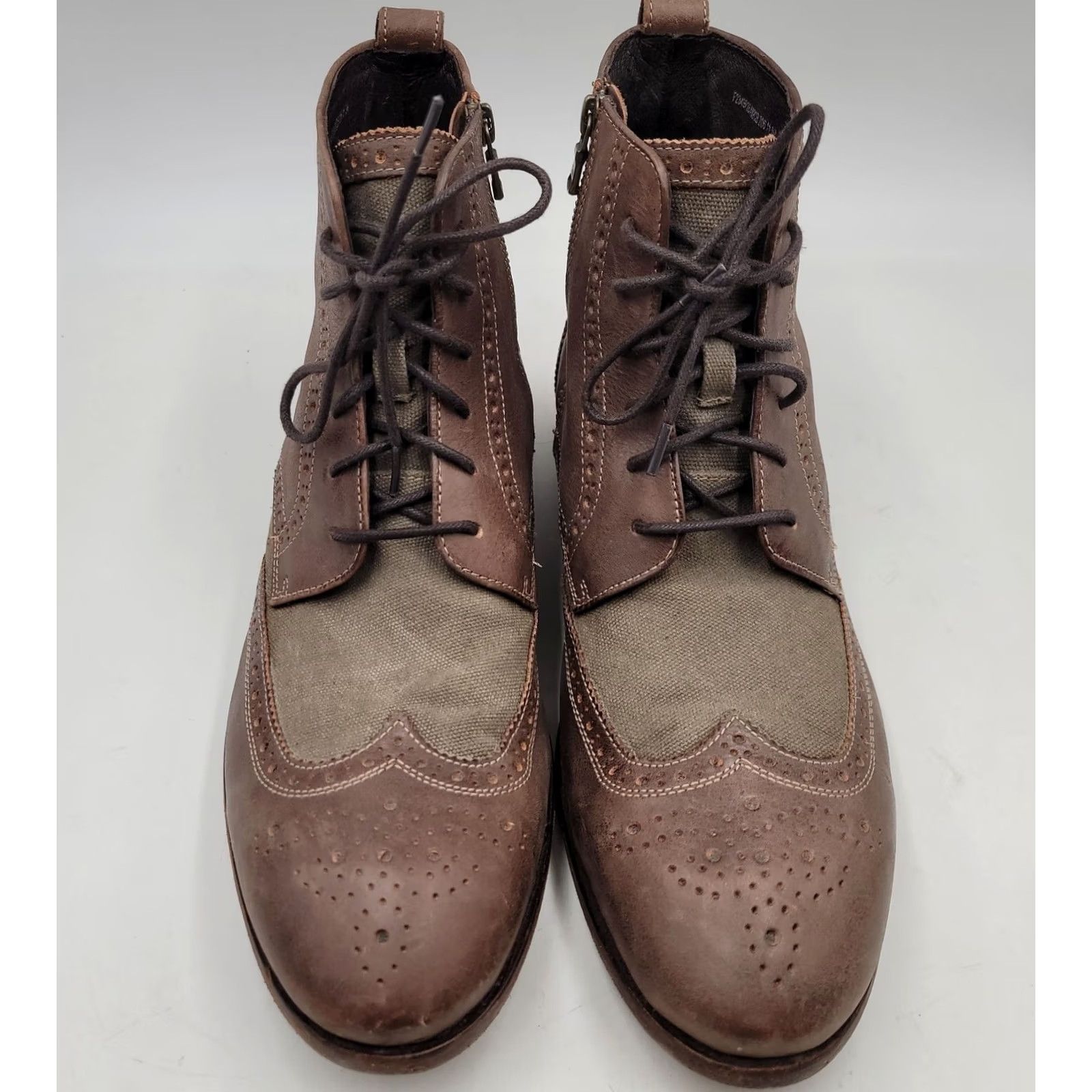 John Varvatos Collection Hiking Boot Size EU 44 USA 11 John Varvatos Varvatos 2132 VIP Cap Toe Boots – Fall 2013  main image 4
