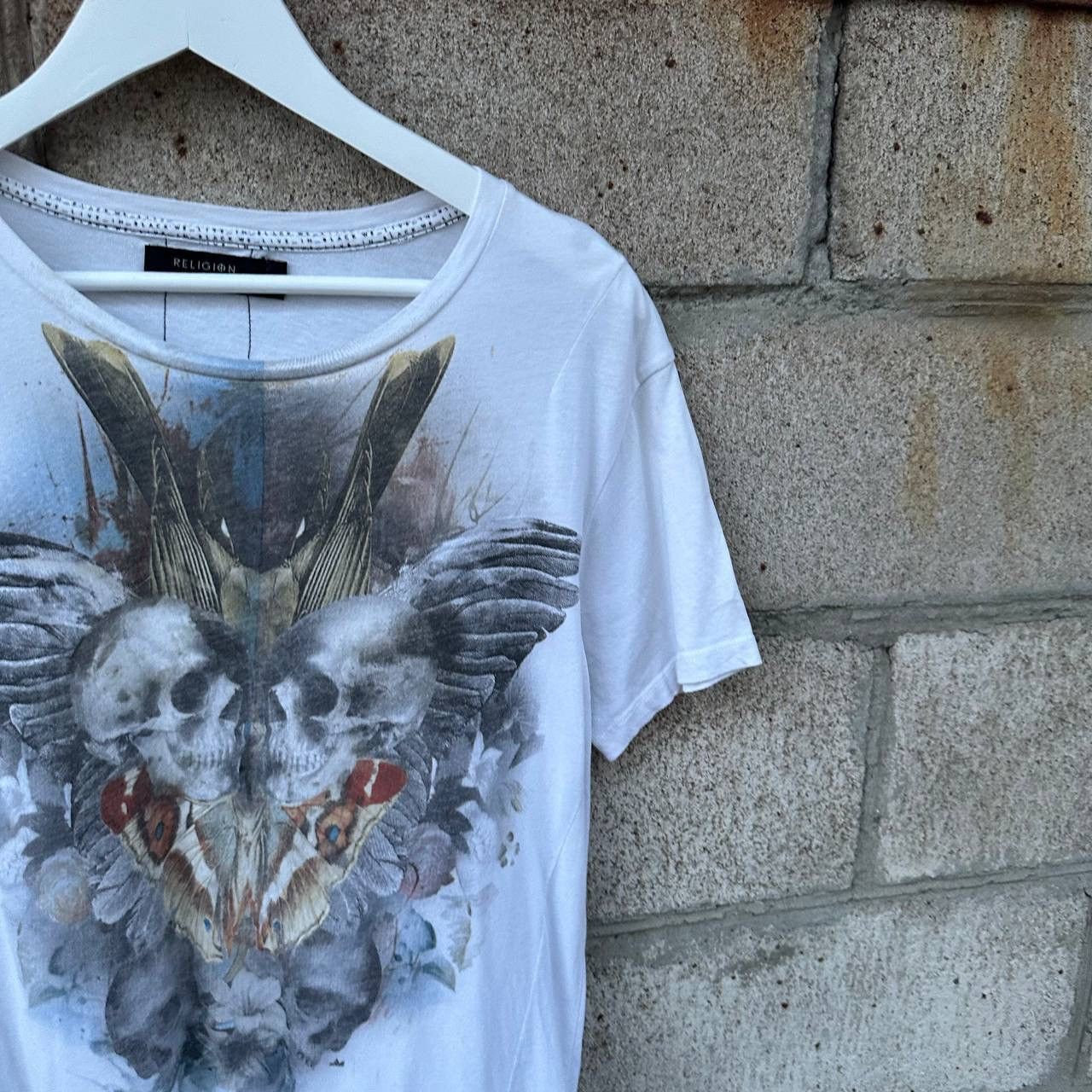 Band Tees VTG Religion T-shirts Big Logo Size S Skeleton 00s USA Size US M / EU 48-50 / 2 - 6 Thumbnail