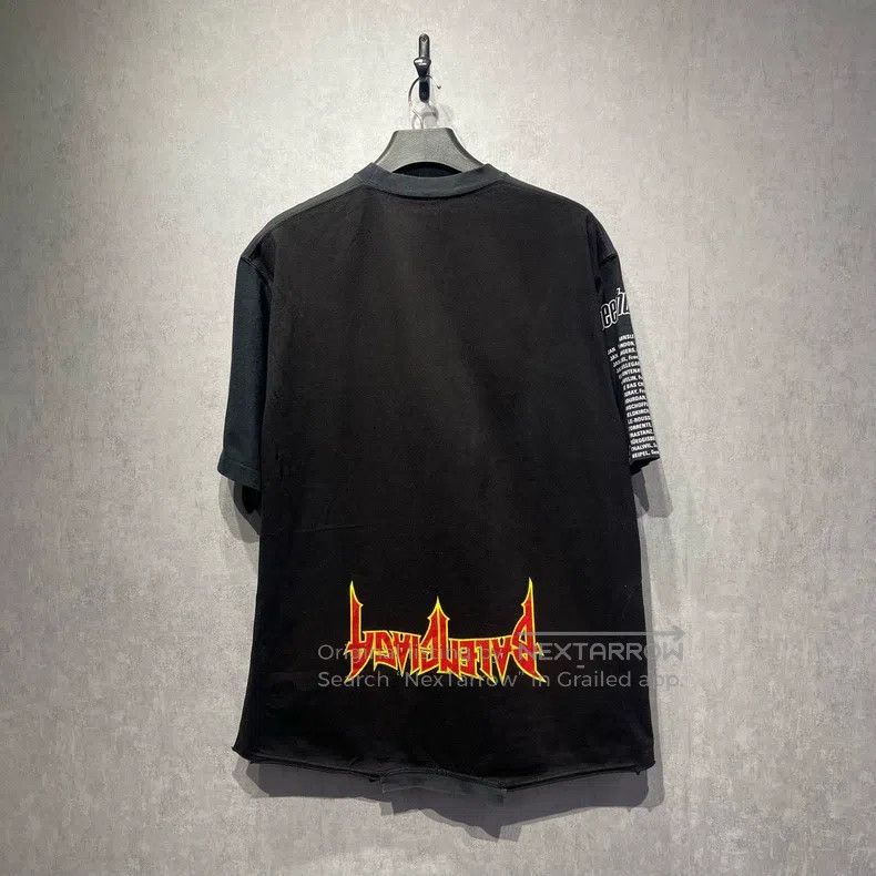 Balenciaga Balenciaga Inverted old splicing short sleeves Size US L / EU 52-54 / 3 - 2 Thumbnail