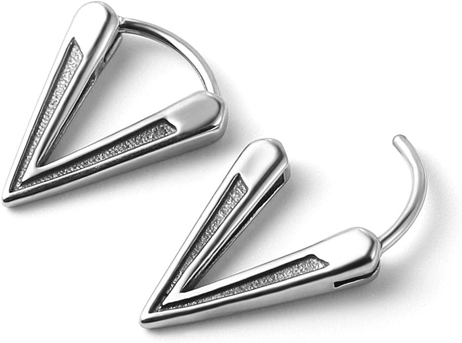 Other Triangle dangle man's hoop earrings Size ONE SIZE - 5 Thumbnail