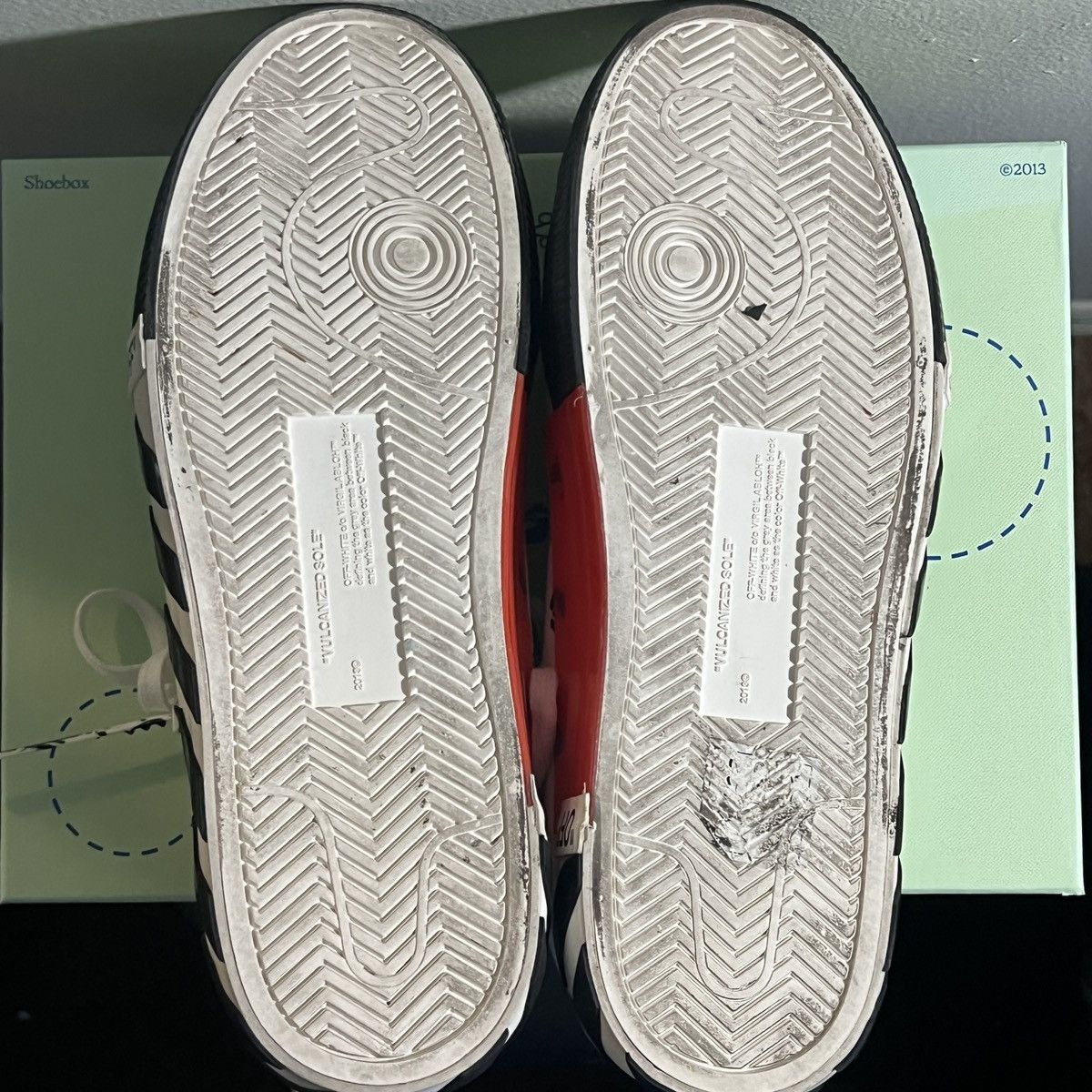 Off-White OFF-WHITE Vulcanized Low Size US 12 / EU 45 - 5 Thumbnail